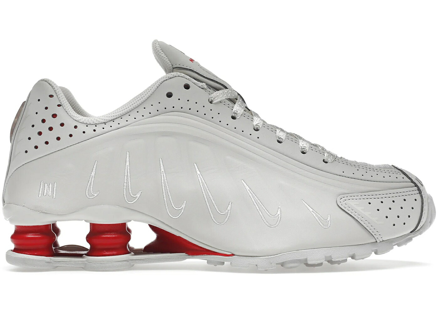 ナイキ ショックス 白いこと 白いこと プラチナム スニーカー メンズ NIKE SHOX R4 NEYMAR WHITE / PLATINUM TINT PLATINUM TINT