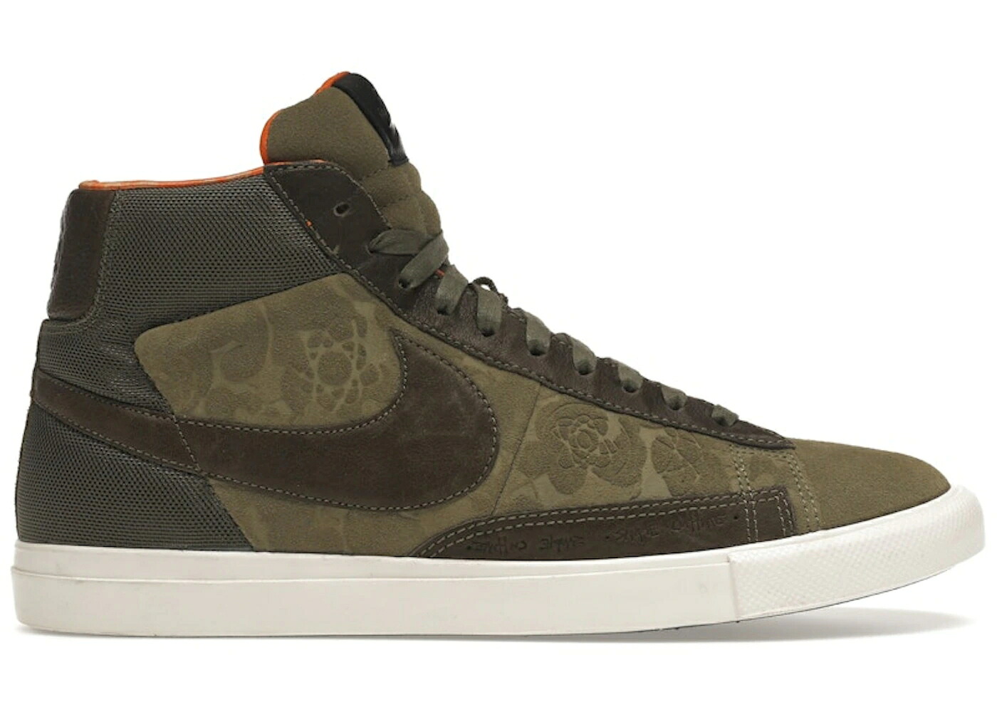 ナイキ エスビー ブレイザー オリーブ 黒いこと 黒いこと スニーカー メンズ NIKE SB BLAZER MOWAX / OLIVE BLACK