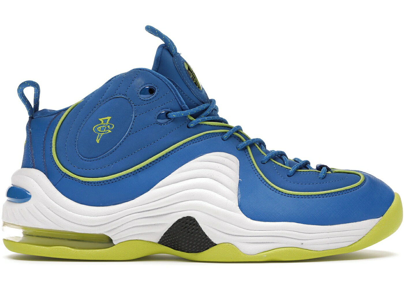 ナイキ ペニー 白色 ホワイト 黒色 ブラック スニーカー メンズ NIKE PENNY II LE SPRITE / SOAR CYBER WHITE BLACK