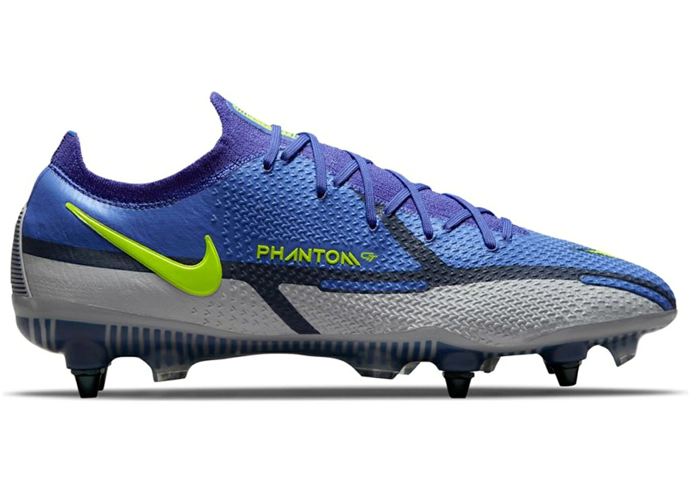 ナイキ エリート 灰色 グレー 青色 ブルー スニーカー メンズ NIKE PHANTOM GT 2 ELITE SG-PRO AC SAPPHIRE GREY FOG BLUE VOID VOLT / SAPPHIRE GREY FOG BLUE VOID VOLT|スニケス