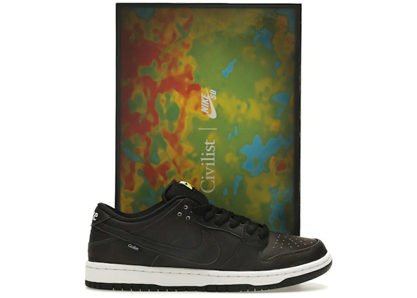 ナイキ エスビー ダンク 黒いこと 黒いこと 白いこと 白いこと ダンクロー スニーカー メンズ NIKE SB DUNK LOW CIVILIST (SPECIAL BOX) / BLACK WHITE BLACK