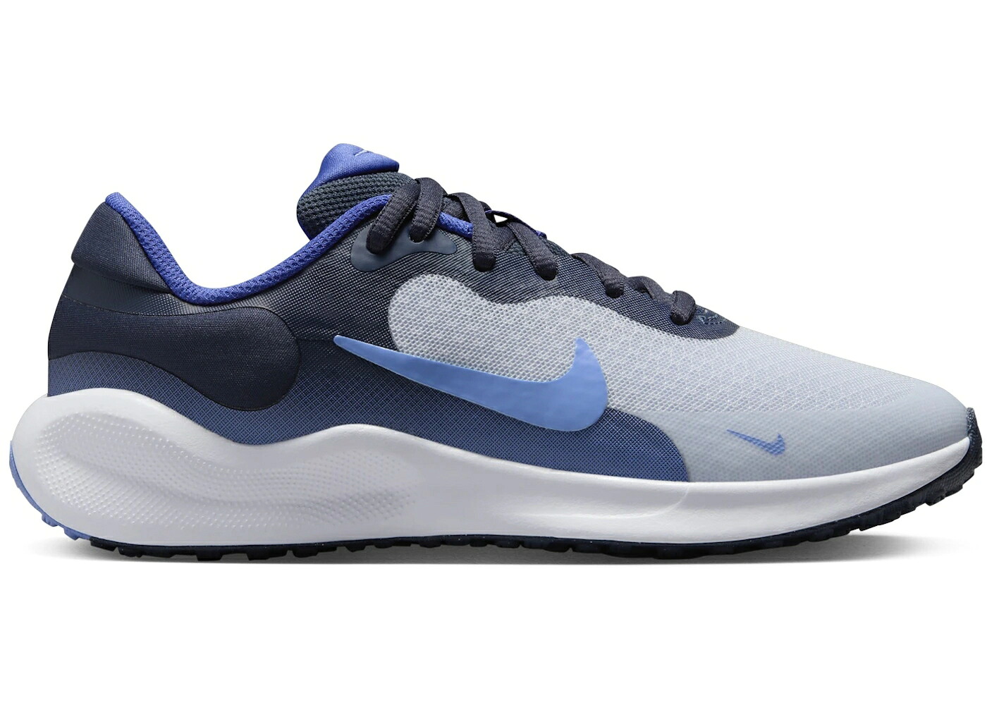 ナイキ 大変革 薄墨色 薄墨色 サンダー 青味 青み 御坊っちゃん キッズ NIKE REVOLUTION 7 FOOTBALL GREY THUNDER BLUE ASTRONOMY ROYAL PULSE (GS) / FOOTBALL GREY THUNDER BLUE もの言う花 マタニティ スニーカー