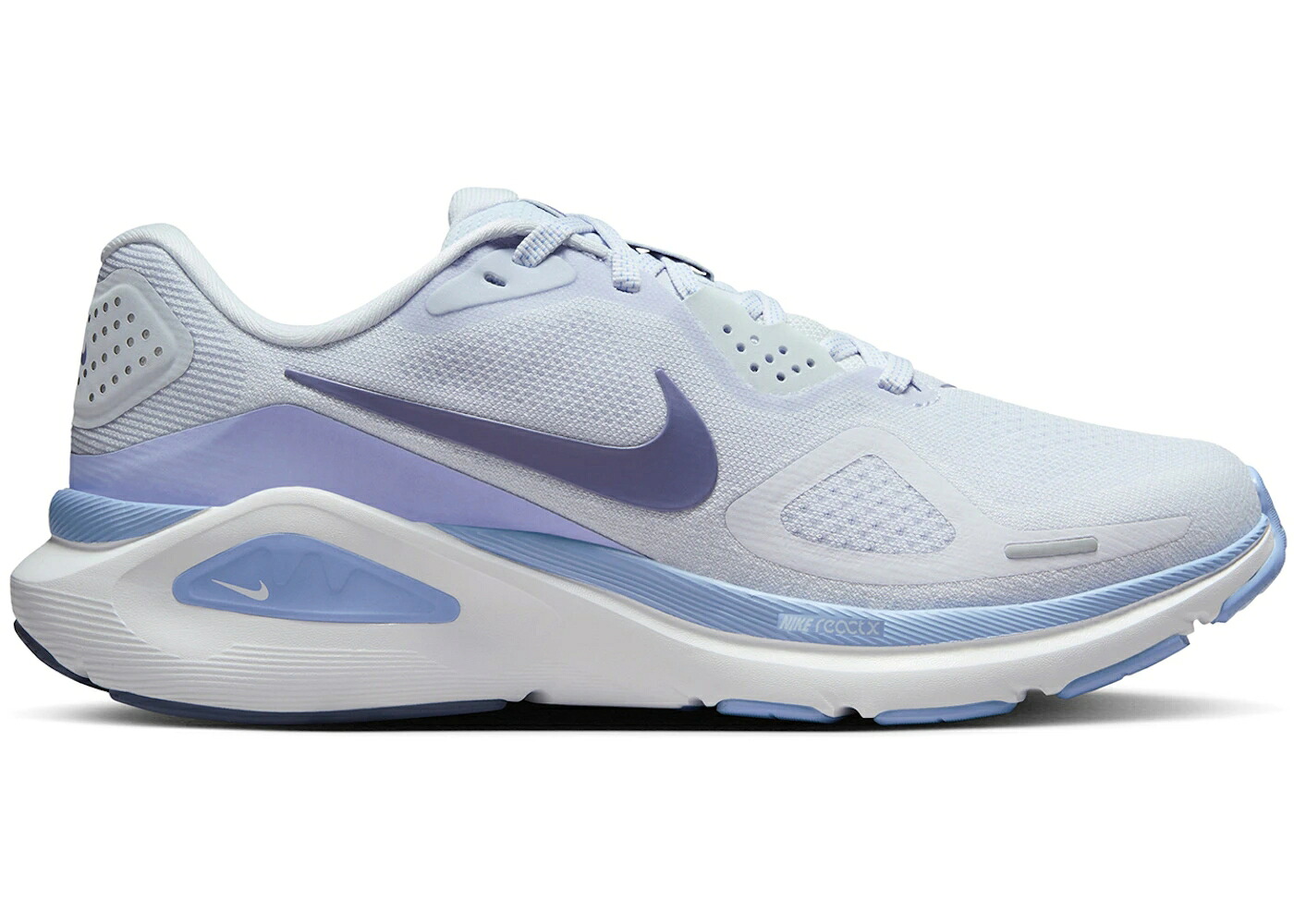 ナイキ 薄墨色 薄墨色 藍色 インディゴ 白いこと 白いこと WOMEN\u0027S スニーカー レディース NIKE STRUCTURE 26 FOOTBALL GREY WORLD INDIGO (WOMEN\u0027S) / FOOTBALL GREY ALUMINUM WHITE