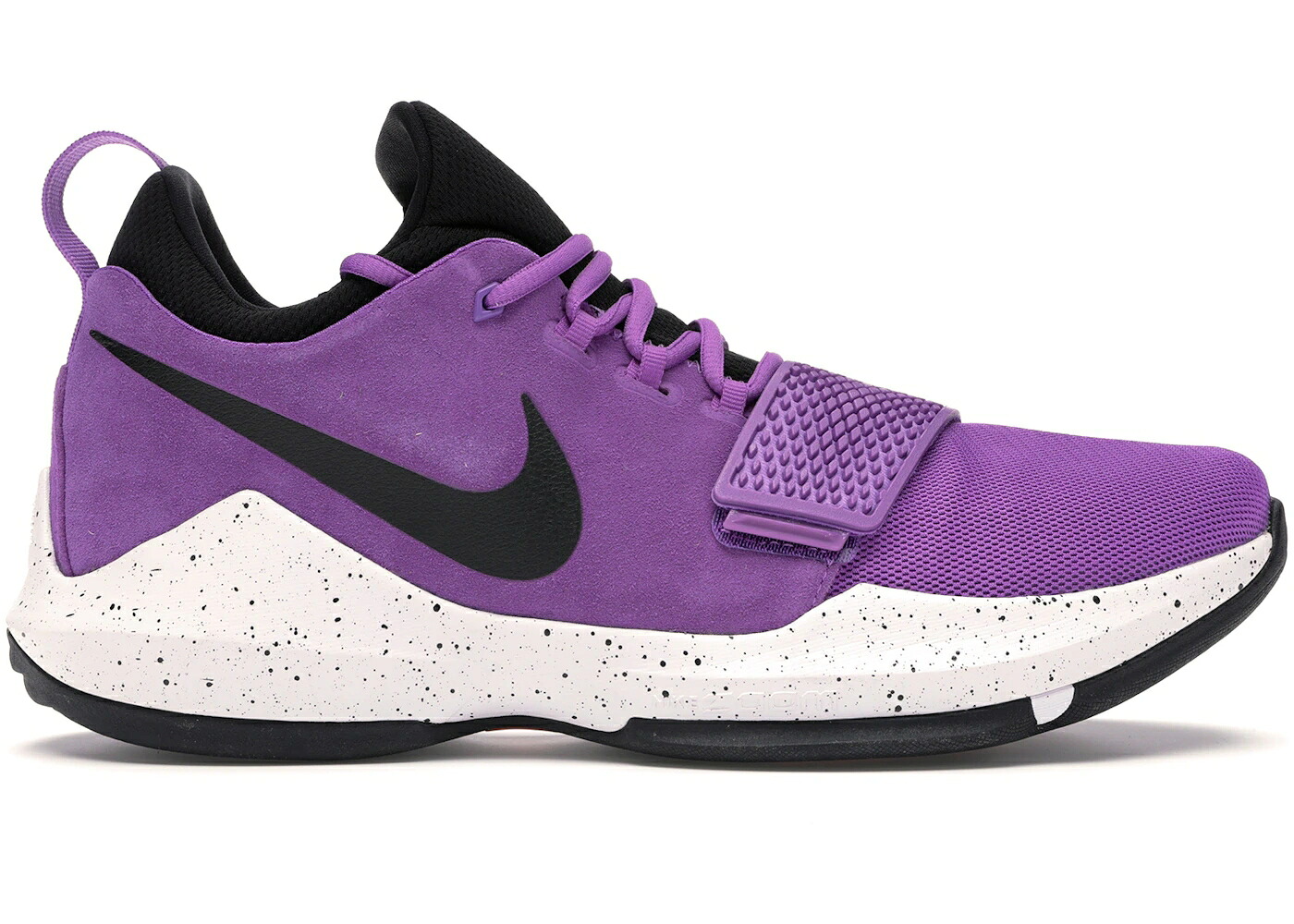 ナイキ 紫 相撲取り草 黒いこと 黒いこと 白いこと 白いこと スニーカー メンズ NIKE PG 1 BRIGHT VIOLET / BRIGHT VIOLET BLACK WHITE TOTAL