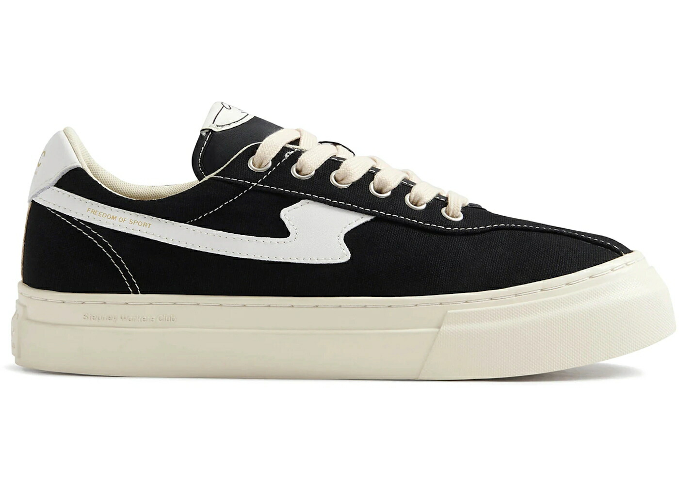 野球クラブ 黒いこと 黒いこと 白いこと 白いこと スニーカー メンズ STEPNEY WORKERS CLUB STEPNEY WORKERS CLUB DELLOW S-STRIKE CUP CANVAS BLACK WHITE / BLACK WHITE