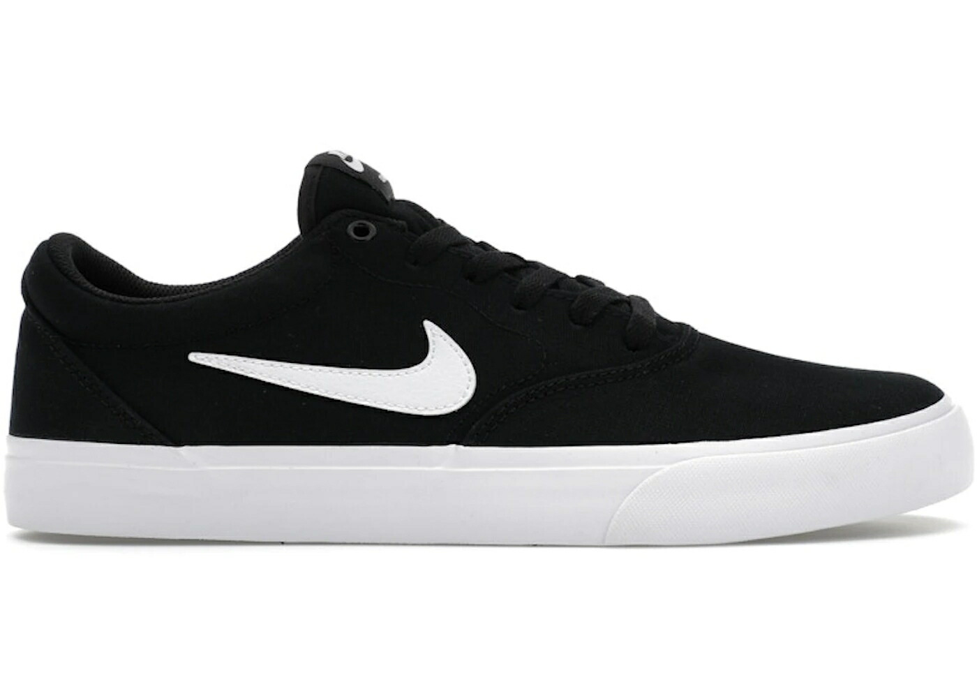 ナイキ エスビー 黒いこと 黒いこと 白いこと 白いこと スニーカー メンズ NIKE SB CHARGE CANVAS BLACK / BLACK WHITE
