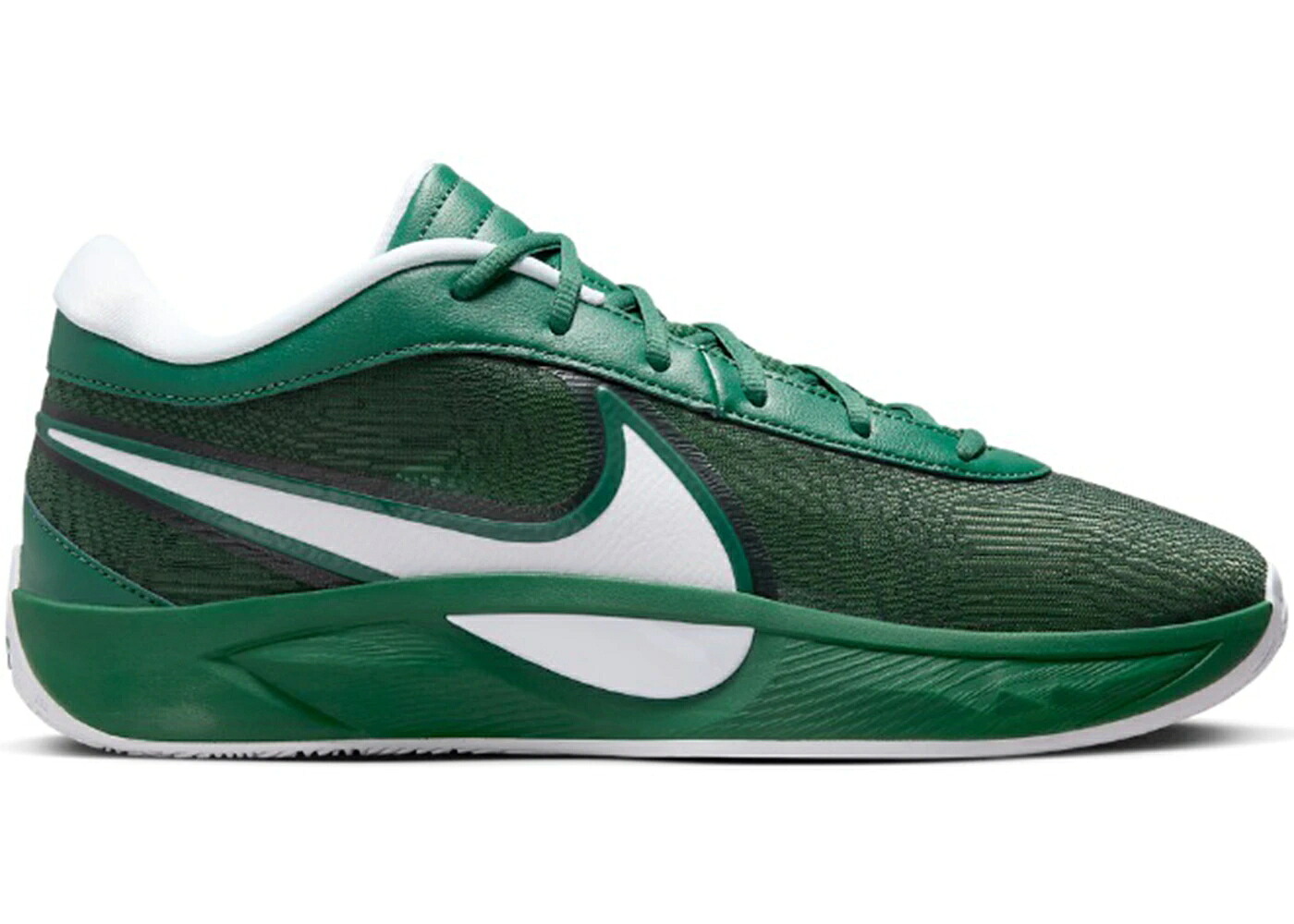 ナイキ 望遠レンズ 緑 緑であること 白いこと 白いこと 望遠レンズフリーク スニーカー メンズ NIKE GIANNIS ZOOM FREAK 6 結核症 GORGE GREEN / GORGE GREEN WHITE