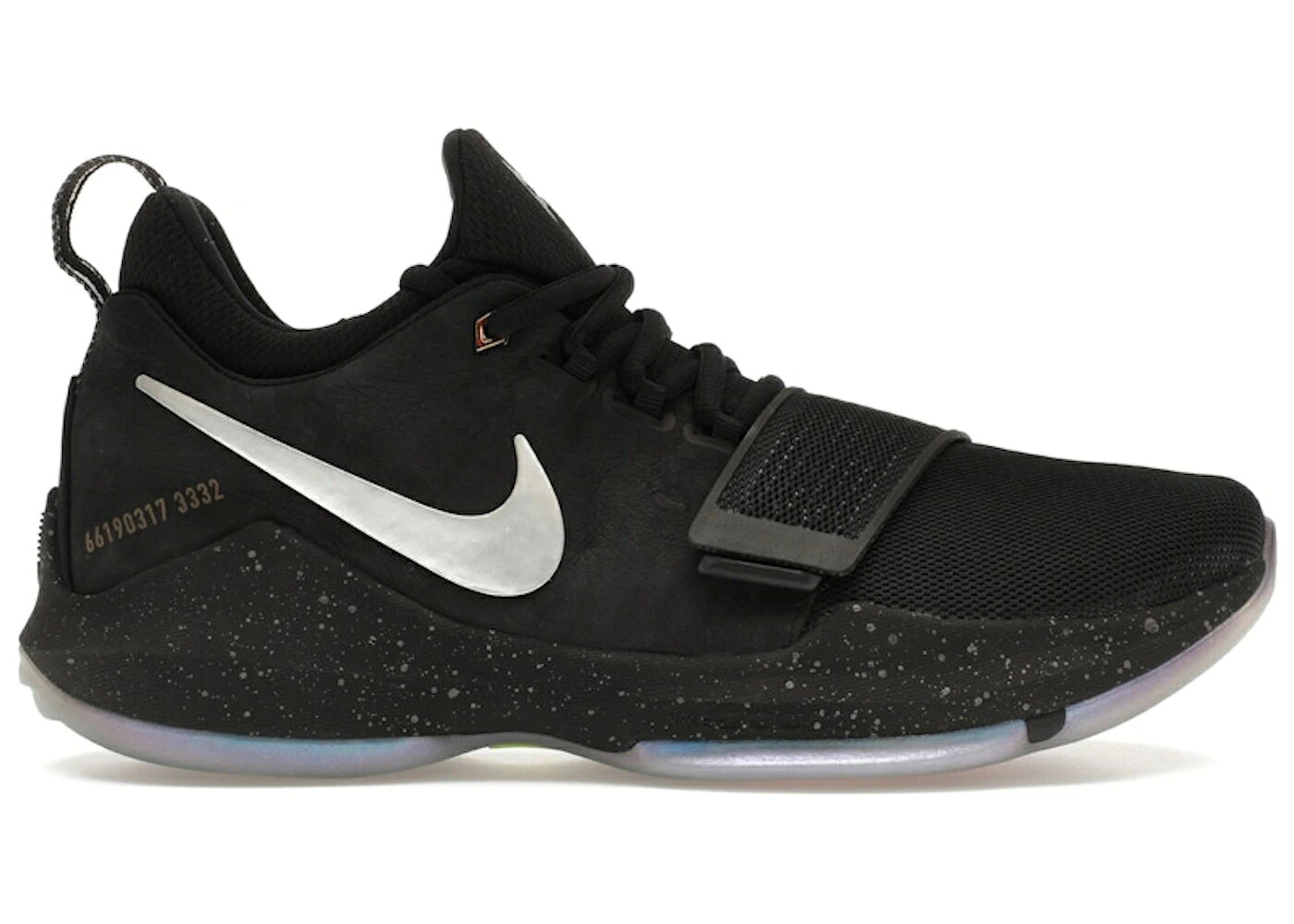 ナイキ 黒いこと 黒いこと スニーカー メンズ NIKE PG 1 SHINING PRE-HEAT / BLACK MULTI COLOR