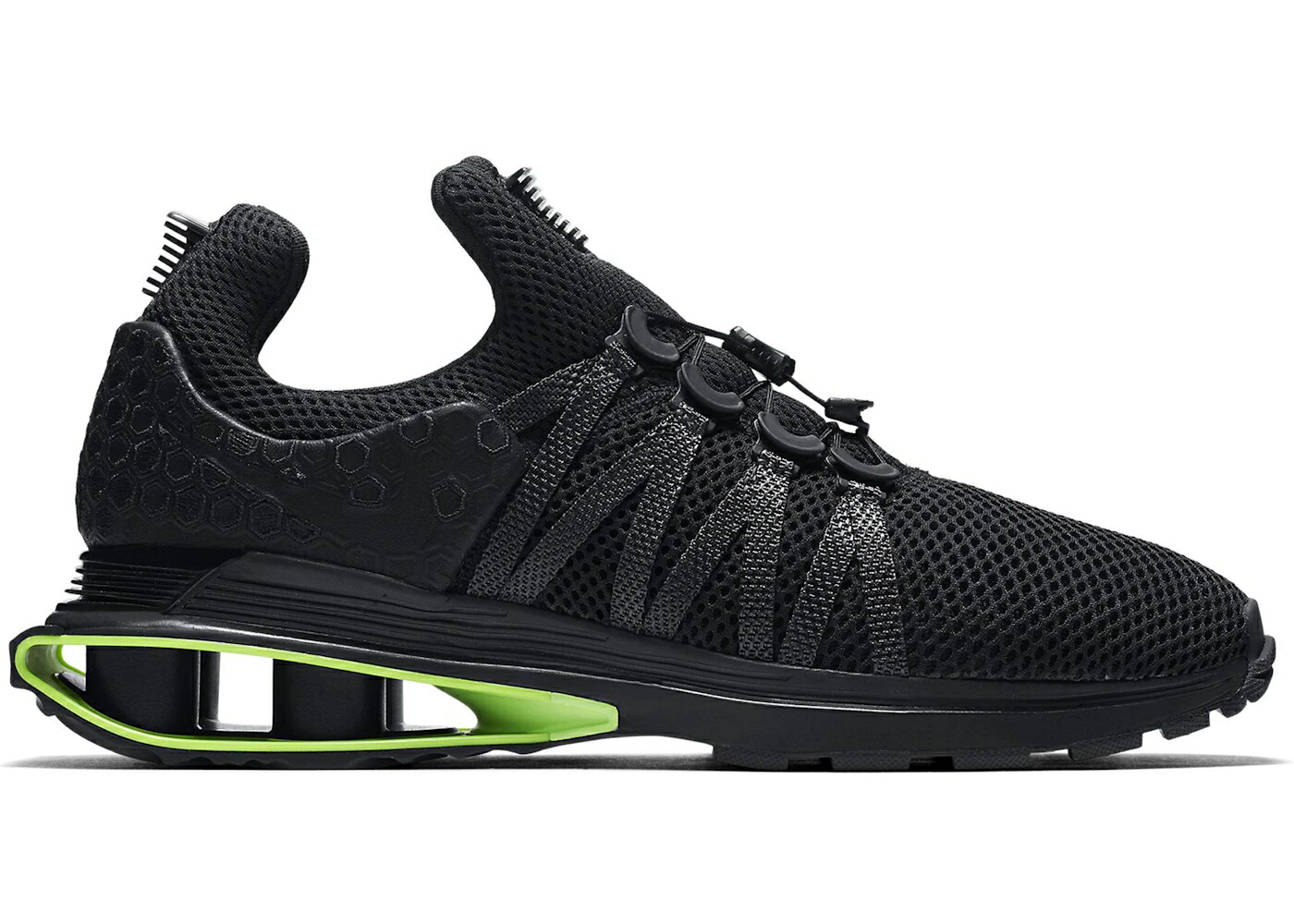 ナイキ ショックス 黒色 ブラック 緑 グリーン ストライク スニーカー メンズ NIKE SHOX GRAVITY LUXE BLACK GREEN STRIKE / BLACK BLACK BLACK GREEN STRIKE