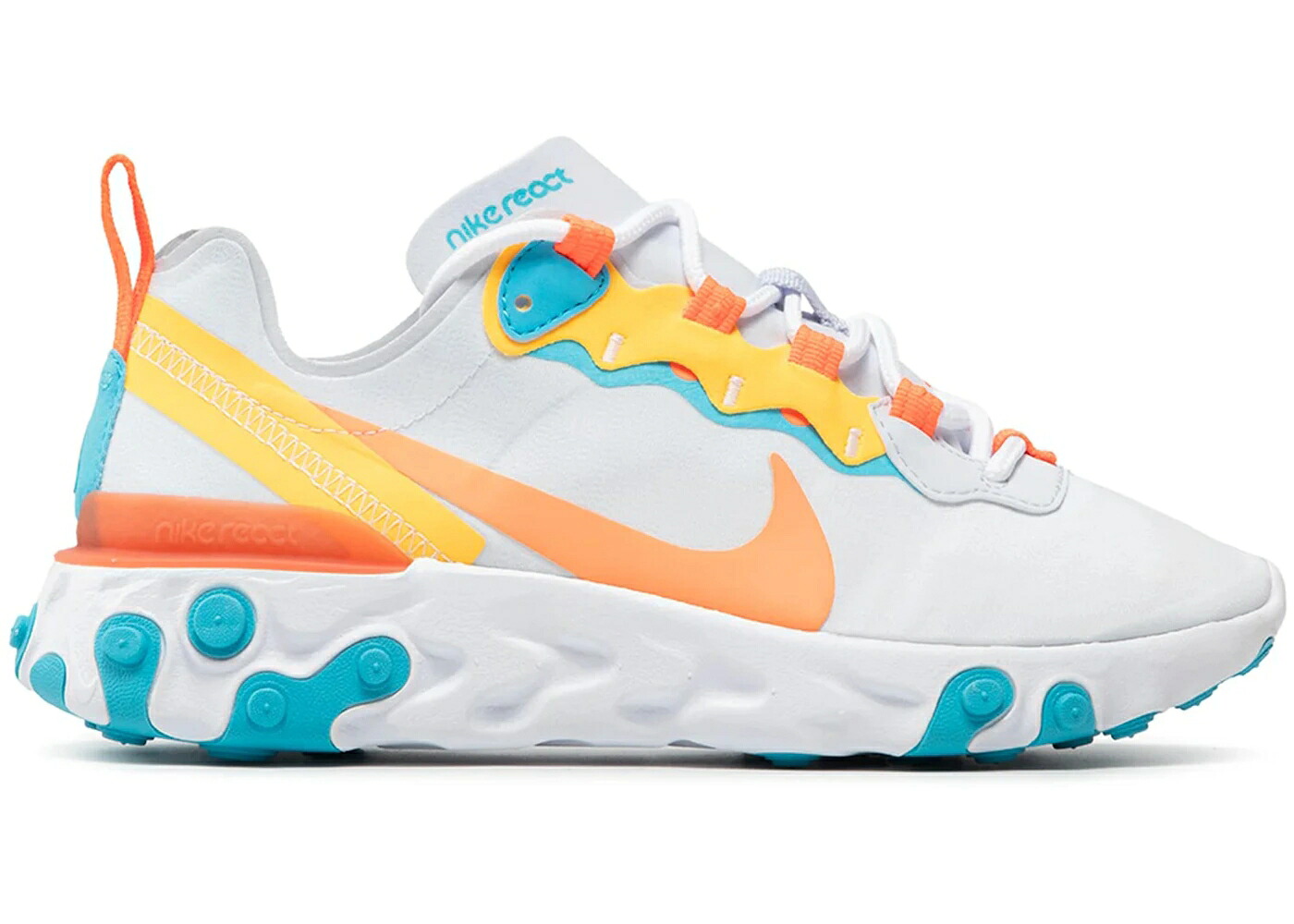 ナイキ リアクト 化学元素 薄墨色 薄墨色 クリムゾン WOMEN\u0027S スニーカー レディース NIKE REACT ELEMENT 55 FOOTBALL GREY HYPER CRIMSON (WOMEN\u0027S) / FOOTBALL GREY HYPER CRIMSON レディース靴-スニーカー