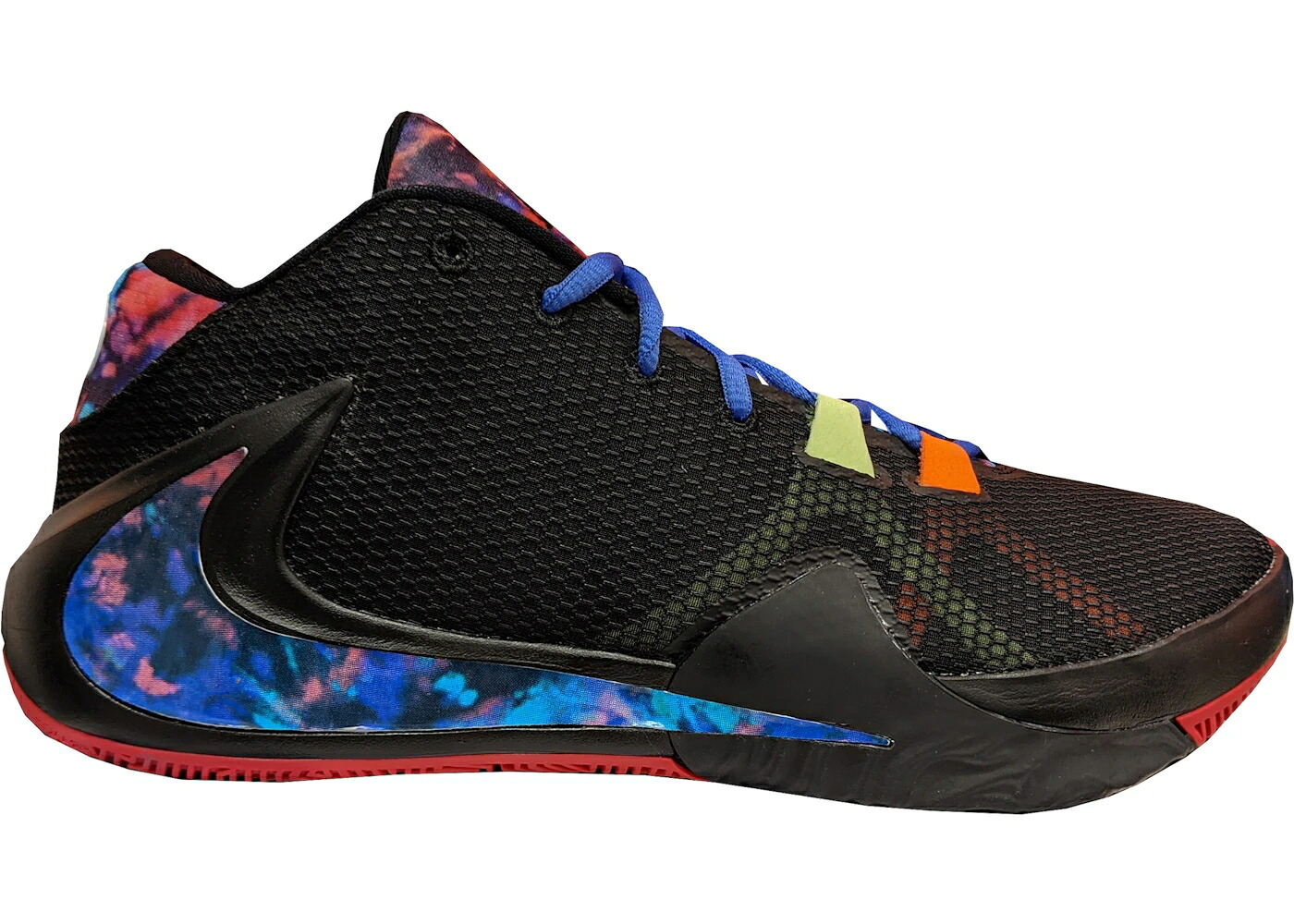 ナイキ ズーム 黒色 ブラック ピンク ズームフリーク スニーカー メンズ NIKE ZOOM FREAK 1 GIRLS EYBL / BLACK MULTI COLOR DIGITAL PINK