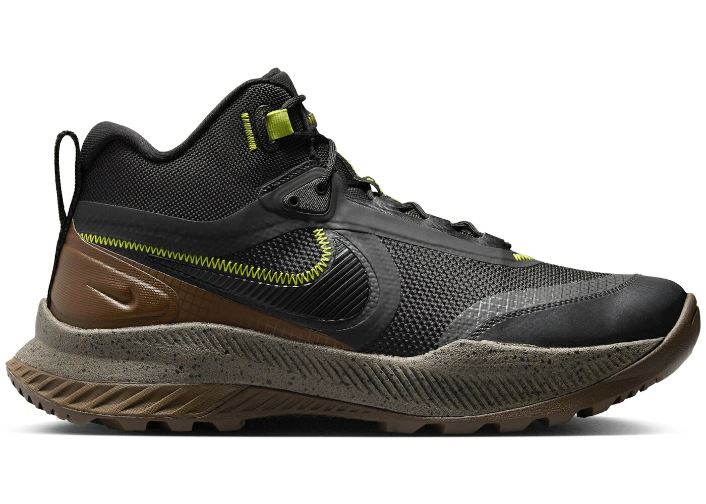 ナイキ リアクト カーボン 黒色 ブラック スニーカー メンズ NIKE REACT SFB CARBON BLACK CACAO WOW CHLOROPHYLL BRIGHT CACTUS / BLACK CACAO WOW CHLOROPHYLL