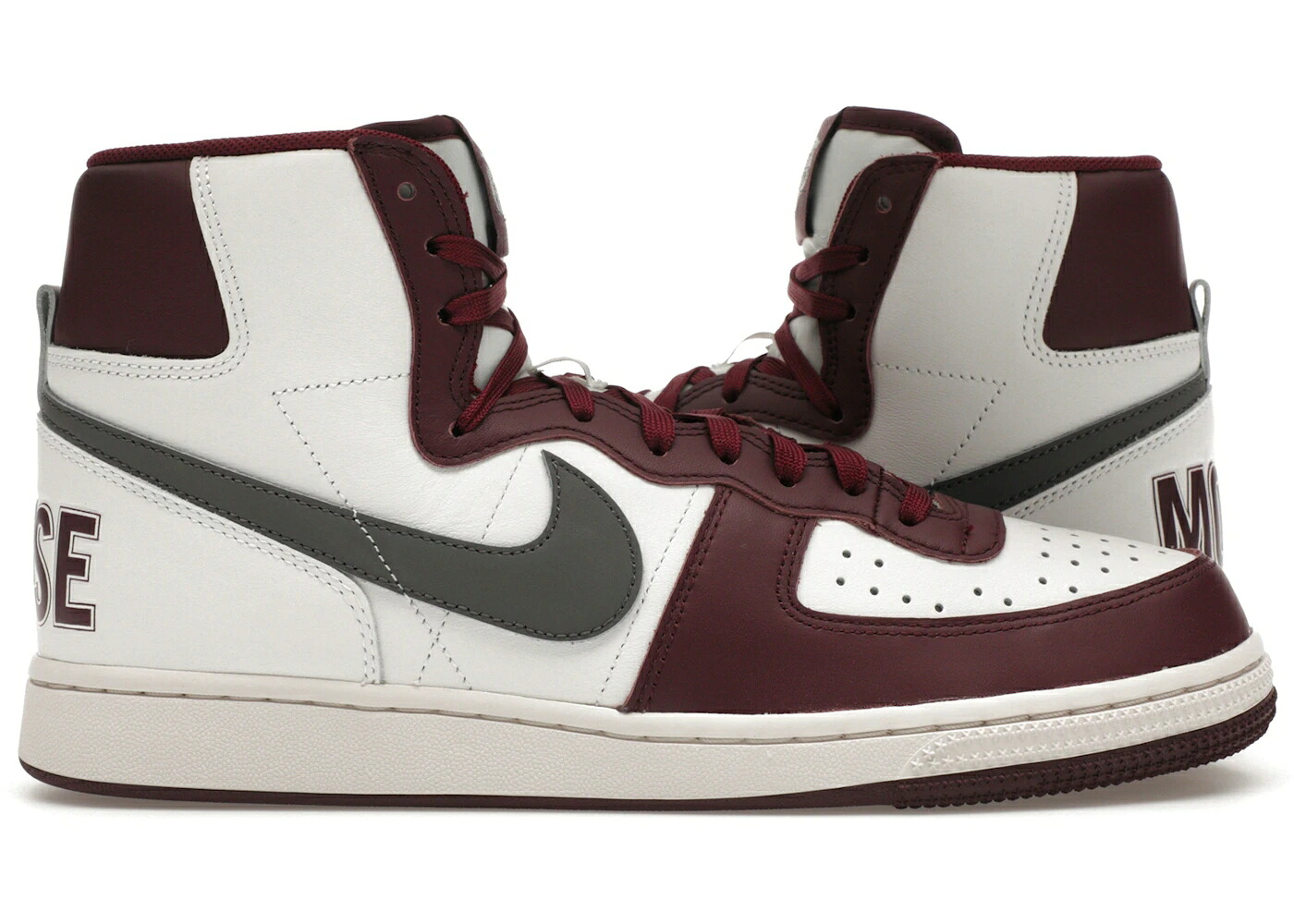 ナイキ ターミネーター ご機嫌 単科大学 薄墨色 薄墨色 スニーカー メンズ NIKE TERMINATOR HIGH MOREHOUSE COLLEGE / PHANTOM SMOKE GREY LIGHT BONE