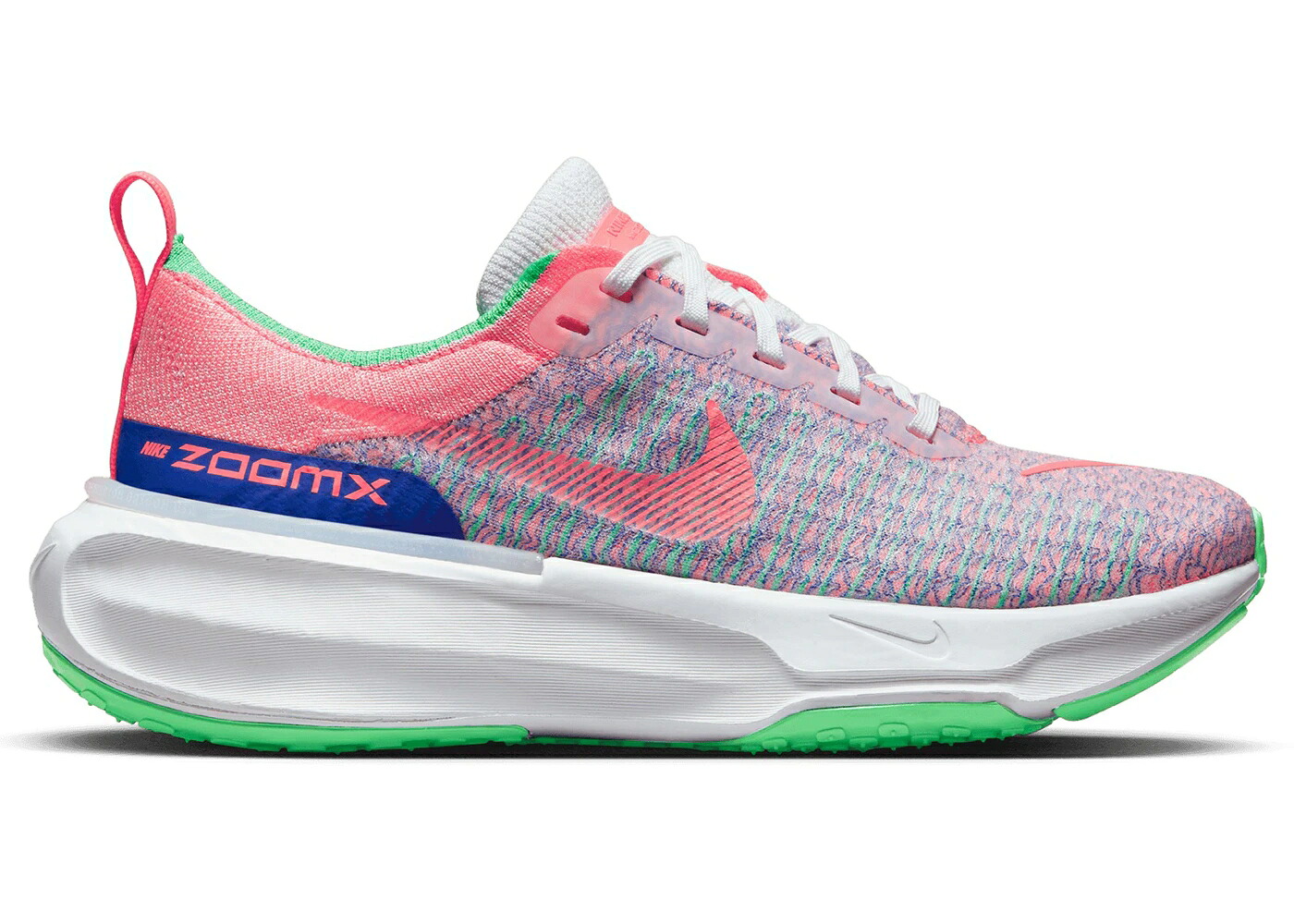 ナイキ 幽客 青み 青色 白いこと 白いこと レーザ 橙 オレンジ色 WOMEN\u0027S スニーカー レディース NIKE ZOOMX INVINCIBLE RUN 3 HOT PUNCH RACER BLUE (WOMEN\u0027S) / WHITE RACER BLUE LASER ORANGE