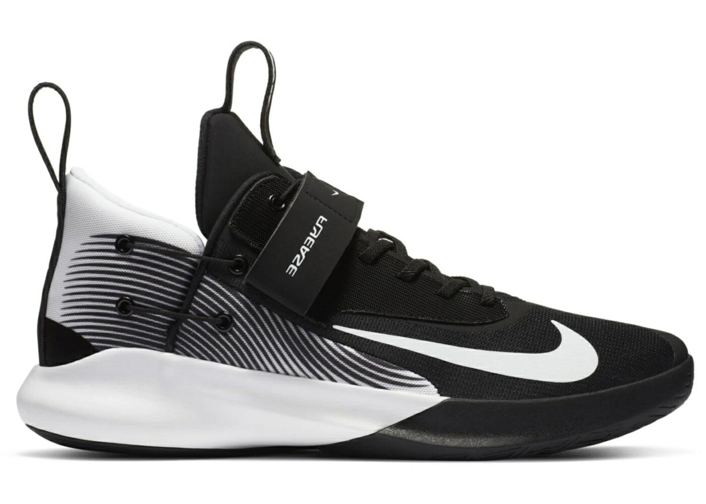 ナイキ 黒いこと 黒いこと 白いこと 白いこと スニーカー メンズ NIKE PRECISION 4 FLYEASE BLACK WHITE / BLACK WHITE