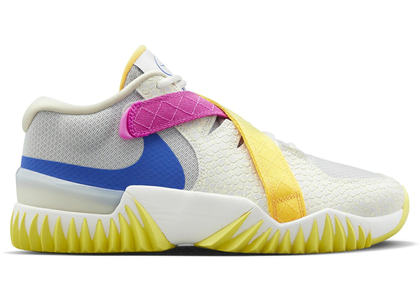 ナイキ 望遠レンズ 厚地の外套 火竜 黄味がかった 黄色 ストライク サクラ色 スニーカー レディース NIKE ZOOM COURT DRAGON LIGHT BONE HYPER ROYAL YELLOW STRIKE PINK / LIGHT BONE HYPER ROYAL SAIL