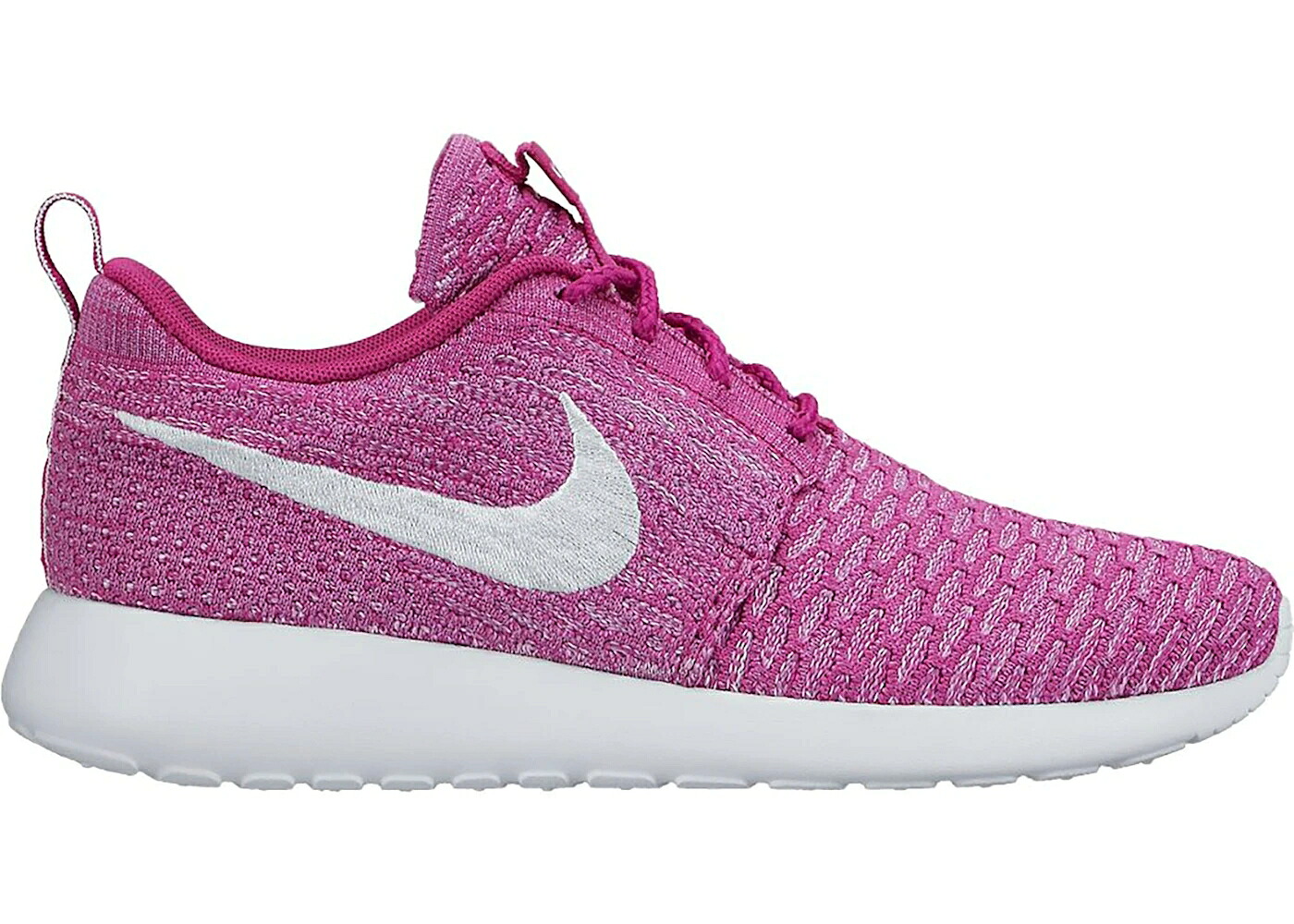 ナイキ 幽客 飛球編み物 白いこと 白いこと WOMEN\u0027S スニーカー レディース NIKE ROSHE RUN FLYKNIT FUCHSIA FLASH (WOMEN\u0027S) / FUCHSIA FLASH WHITE ATOMIC