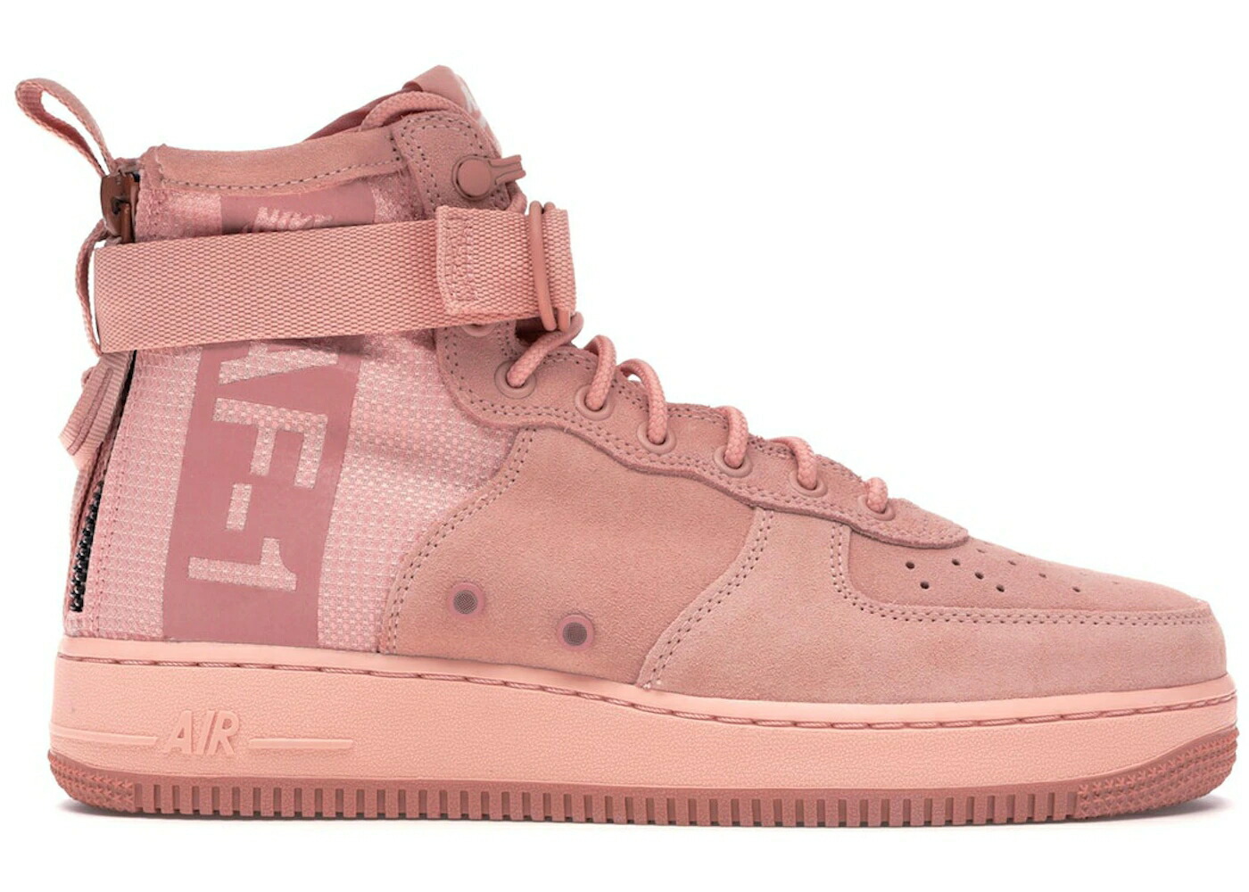 ナイキ ミッド 赤 レッド エアフォース スニーカー メンズ NIKE SF AIR FORCE 1 MID CORAL STARDUST / CORAL STARDUST RED STARDUST 85,195円