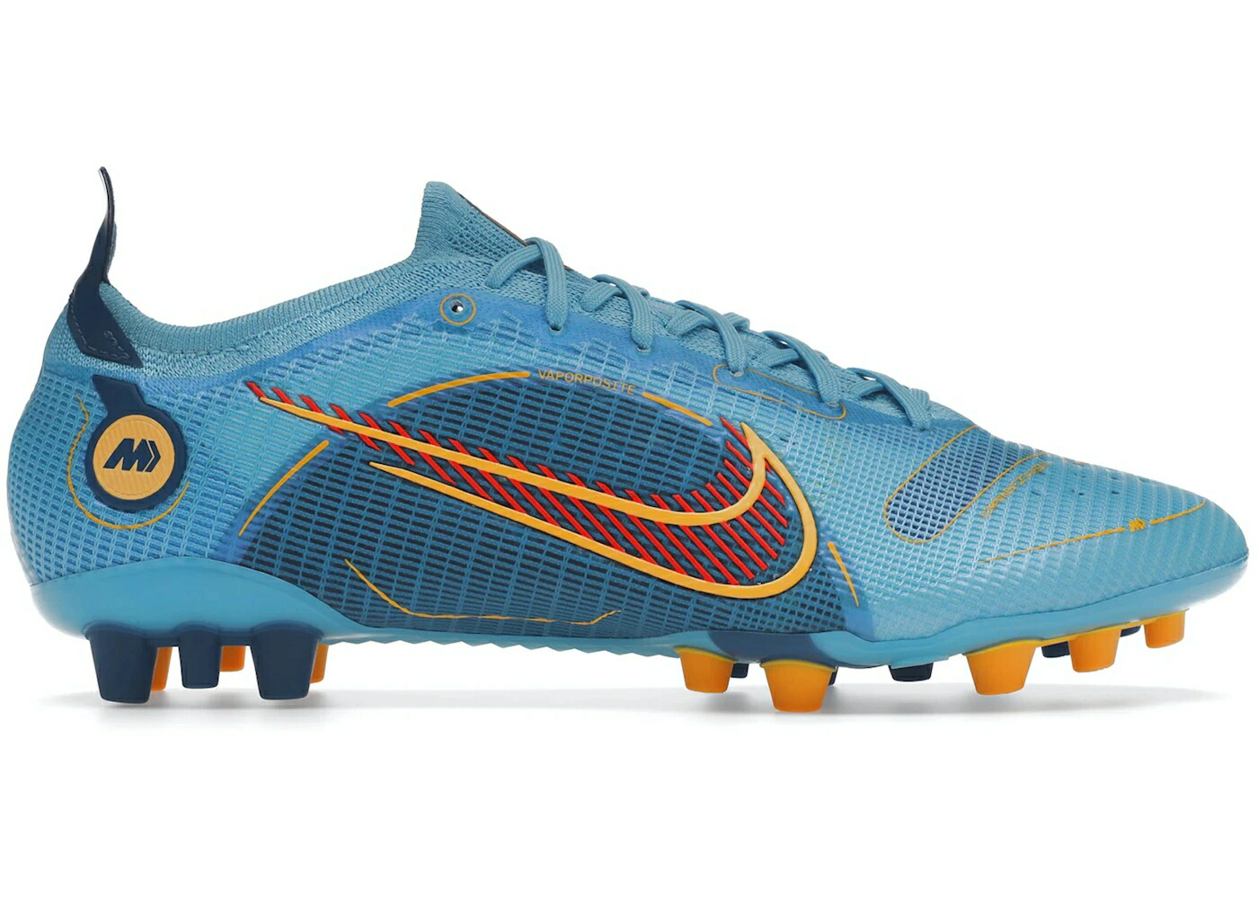 ナイキ エリート 青色 ブルー レーザー スニーカー メンズ NIKE MERCURIAL VAPOR 14 ELITE AG BLUEPRINT PACK CHLORINE BLUE / CHLORINE BLUE MARINA LASER