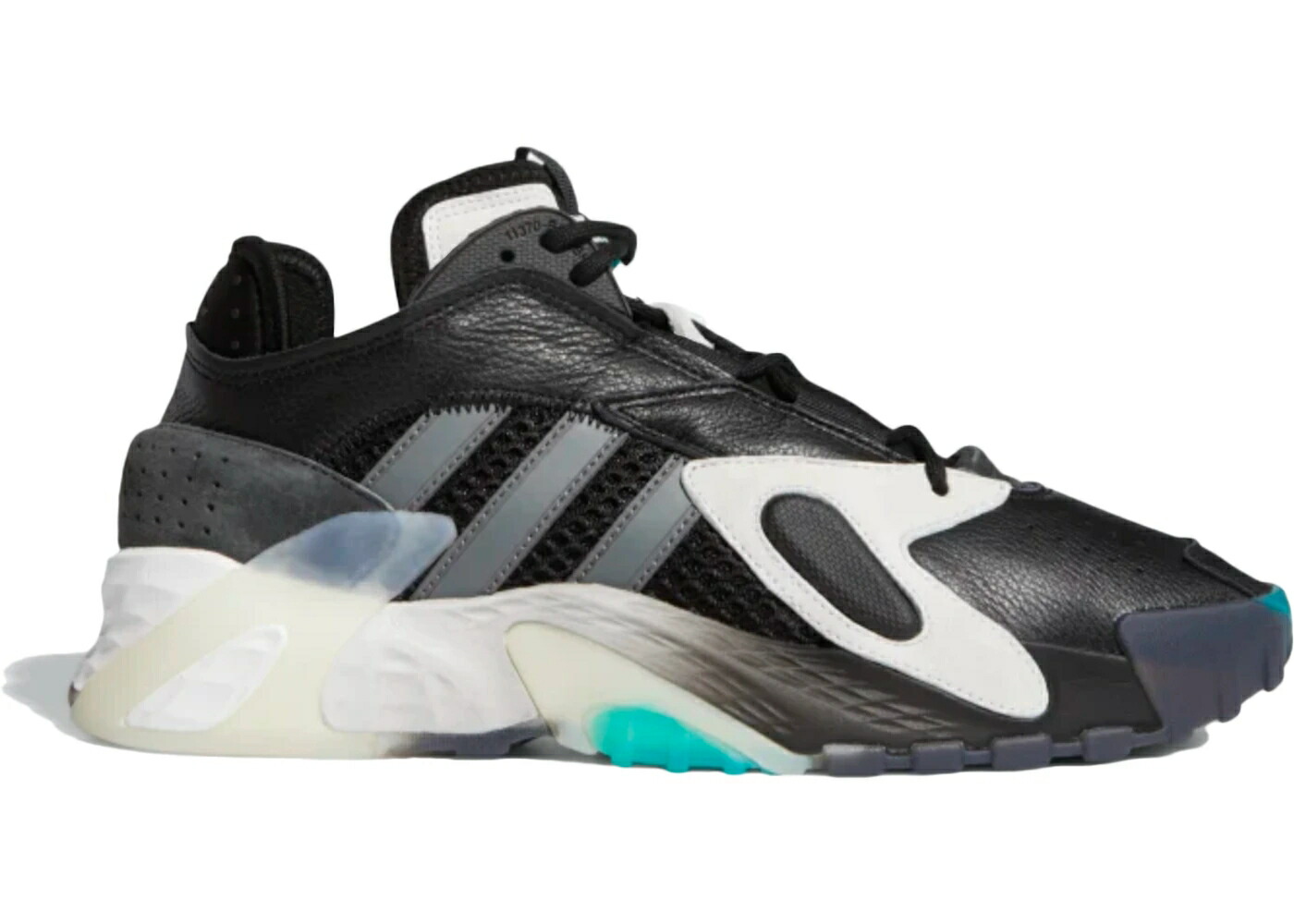 アディダス ストリートボール コア 黒色 ブラック 白色 ホワイト スニーカー メンズ ADIDAS STREETBALL CORE BLACK / CORE BLACK CLOUD WHITE HI RES