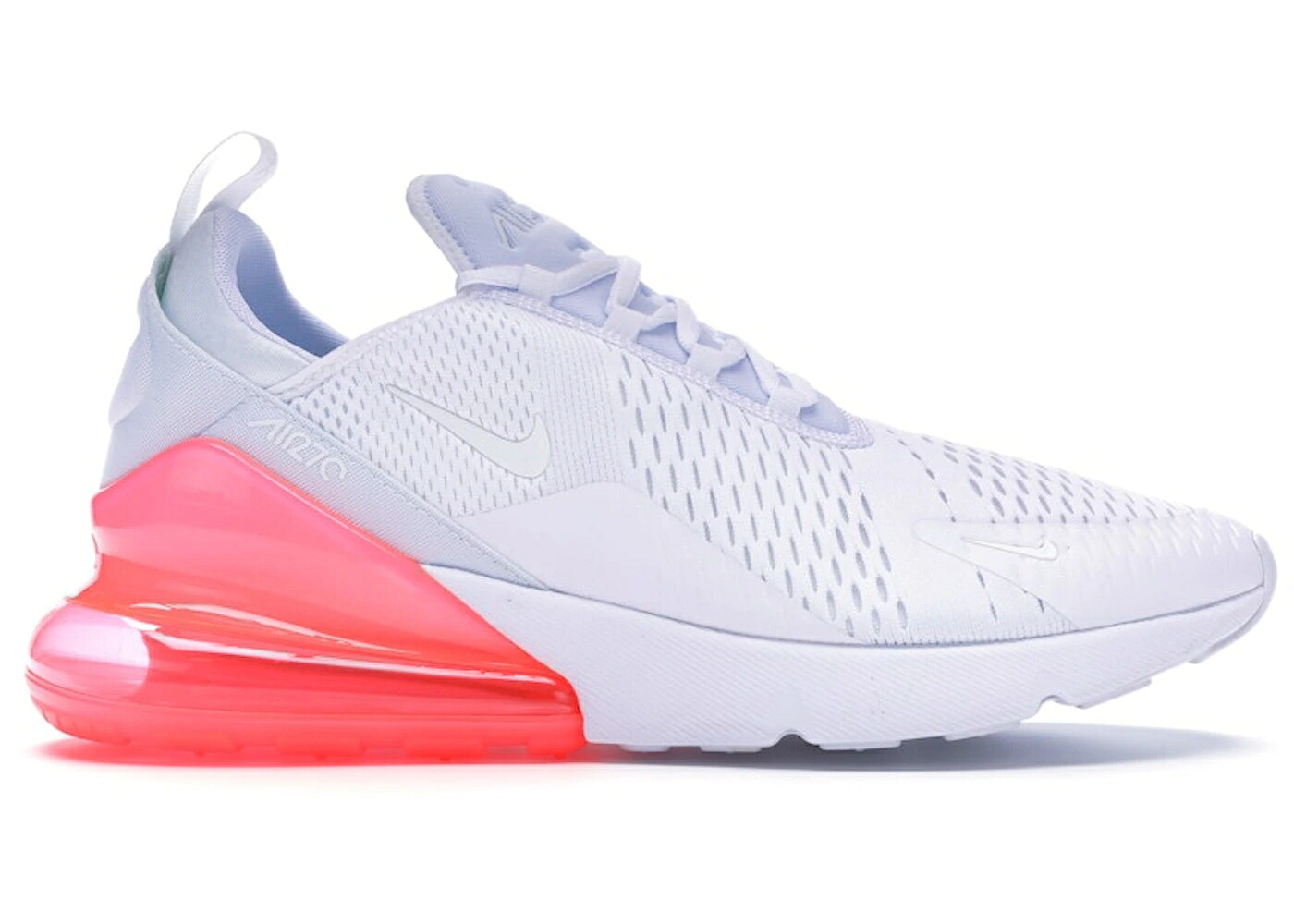 ナイキ マックス 白色 ホワイト エアマックス スニーカー メンズ NIKE AIR MAX 270 WHITE PACK (HOT PUNCH) / WHITE WHITE HOT PUNCH｜スニケス