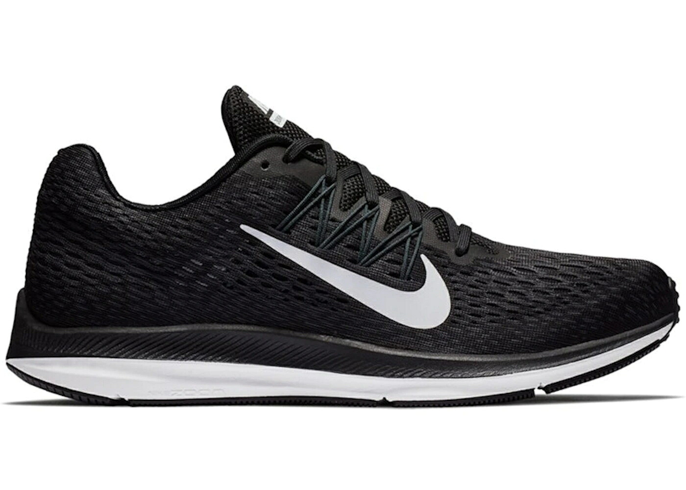 ナイキ ズーム 黒色 ブラック 白色 ホワイト スニーカー メンズ NIKE AIR ZOOM WINFLO 5 BLACK WHITE / BLACK ANTHRACITE WHITE|スニケス