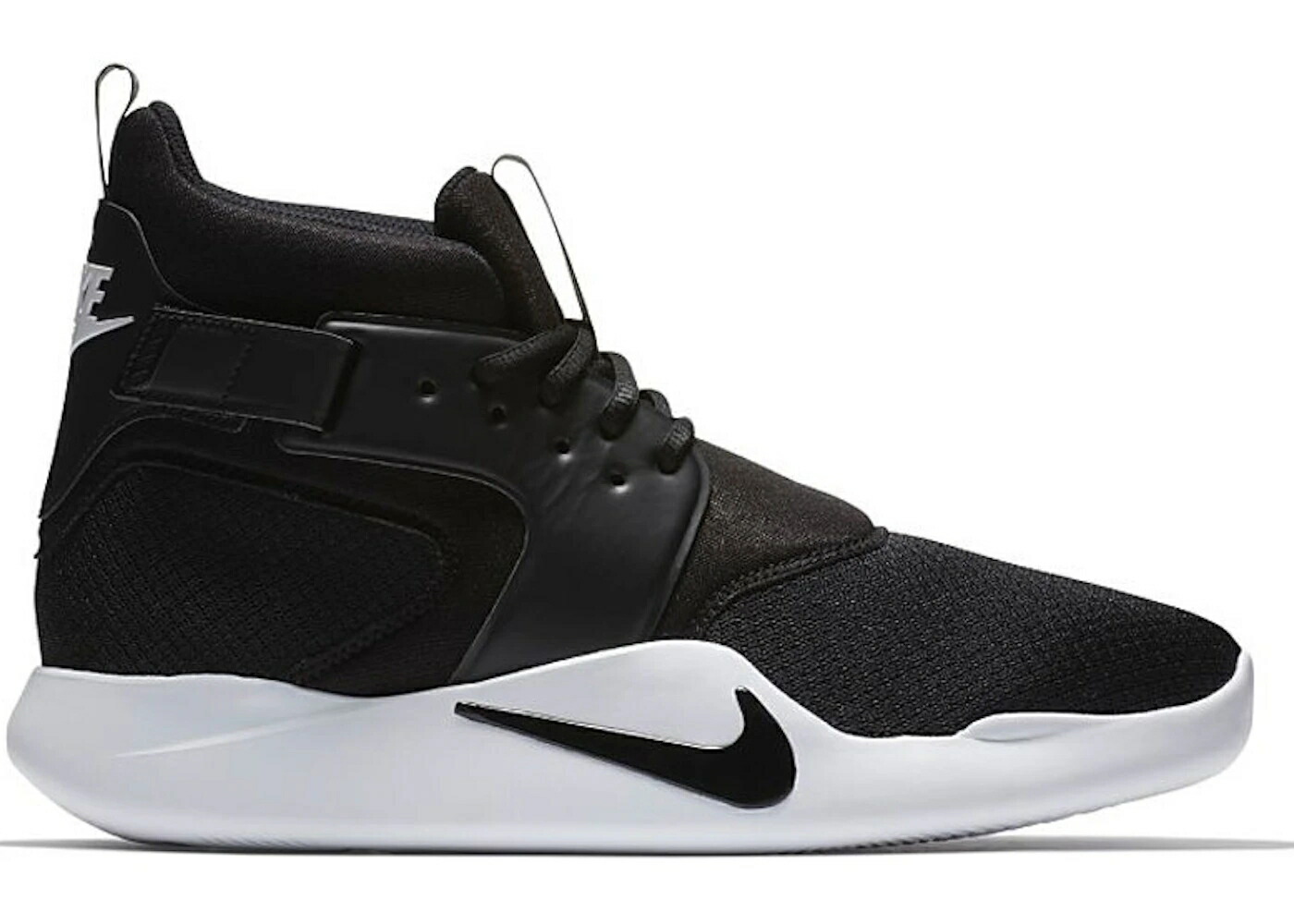 ナイキ ミッド 黒色 ブラック 白色 ホワイト スニーカー メンズ NIKE INCURSION MID BLACK / BLACK WHITE
