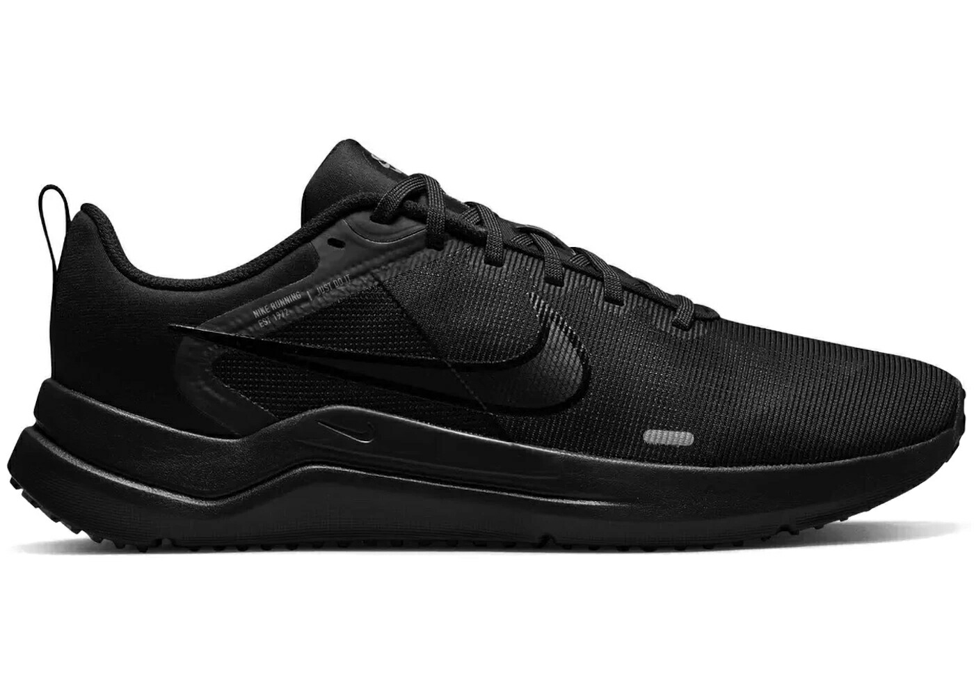 ナイキ 黒いこと 黒いこと 薄墨色 薄墨色 スニーカー メンズ NIKE DOWNSHIFTER 12 BLACK PARTICLE GREY / BLACK PARTICLE GREY DARK SMOKE