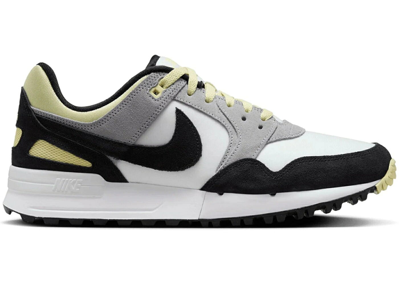 ナイキ ペガサス ゴルフ 黒いこと 黒いこと 薄墨色 薄墨色 菩提樹 スニーカー メンズ NIKE AIR PEGASUS 89 GOLF BLACK GREY LIFE LIME / WOLF GREY LIFE LIME BLACK
