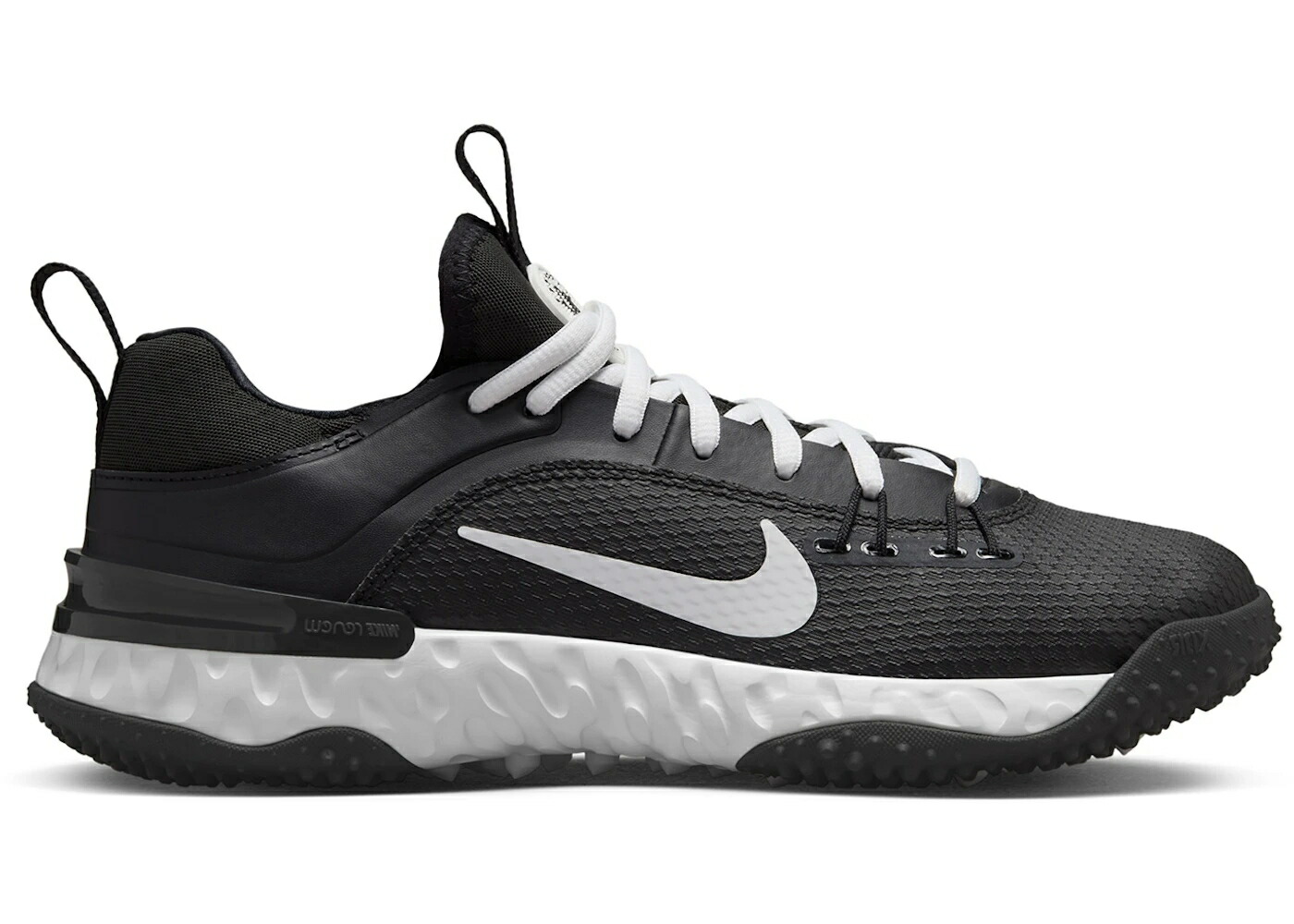 ナイキ ハラチ エリート 黒いこと 黒いこと 白いこと 白いこと スニーカー メンズ NIKE HUARACHE 9 ELITE TF LAX BLACK WHITE / BLACK WHITE WHITE
