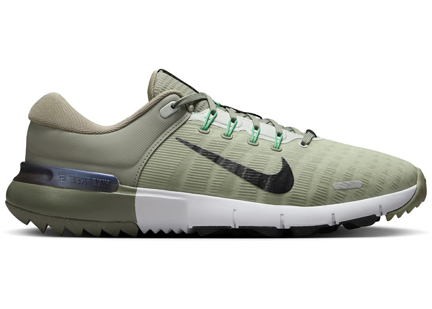 ナイキ フリー ゴルフ アーミー 黒色 ブラック 銀色 シルバー スニーカー メンズ NIKE FREE GOLF NEXT NATURE LIGHT ARMY BLACK SILVER / LIGHT ARMY LIGHT SILVER BLACK