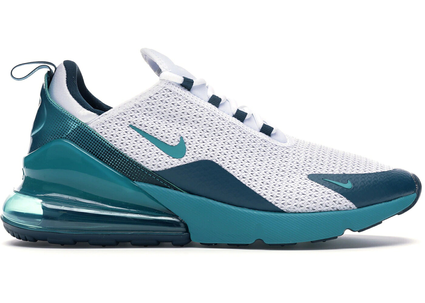 ナイキ マックス 白色 ホワイト エアマックス スニーカー メンズ NIKE AIR MAX 270 SPIRIT TEAL / WHITE SPIRIT TEAL NIGHTSHADE