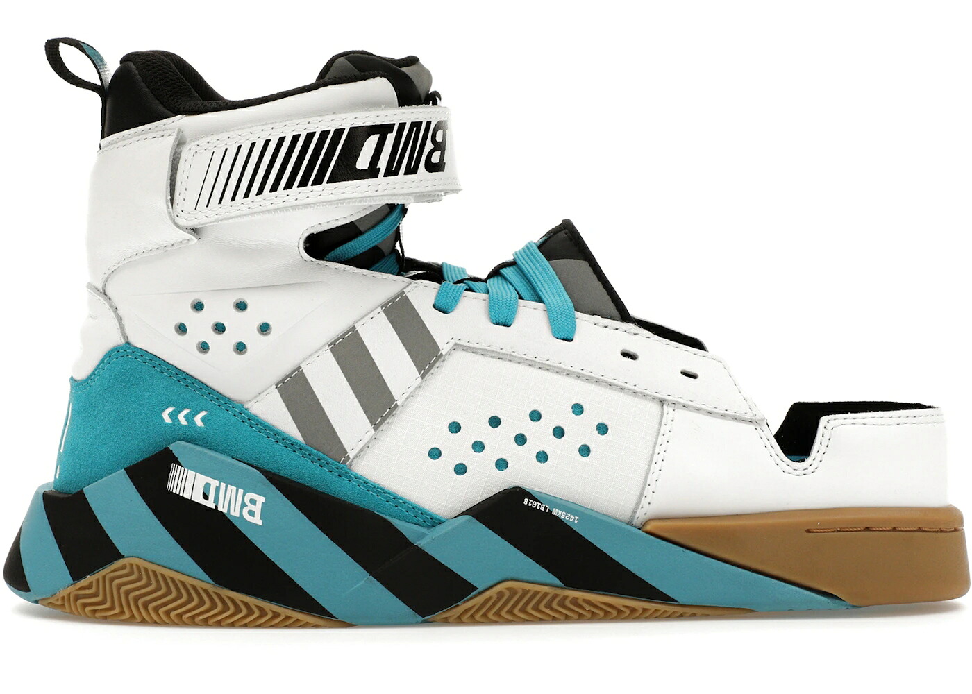 ご機嫌 白いこと 白いこと 黒いこと 黒いこと 青味 青み スニーカー メンズ MSCHF BWD HIGH / WHITE BLACK BLUE