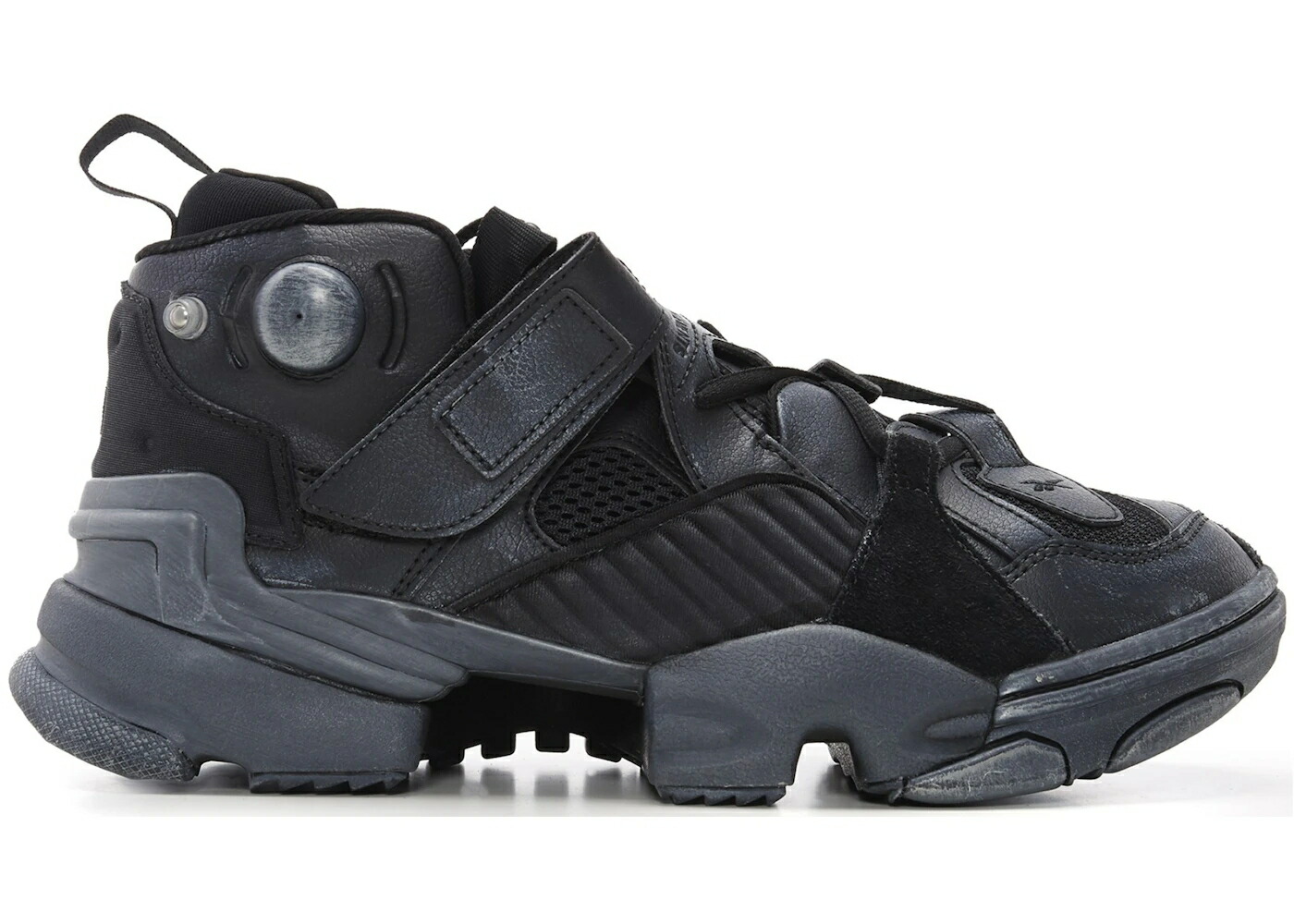 リーボック ポンプ 黒色 ブラック スニーカー メンズ REEBOK GENETICALLY MODIFIED PUMP VETEMENTS BLACK / BLACK BLACK