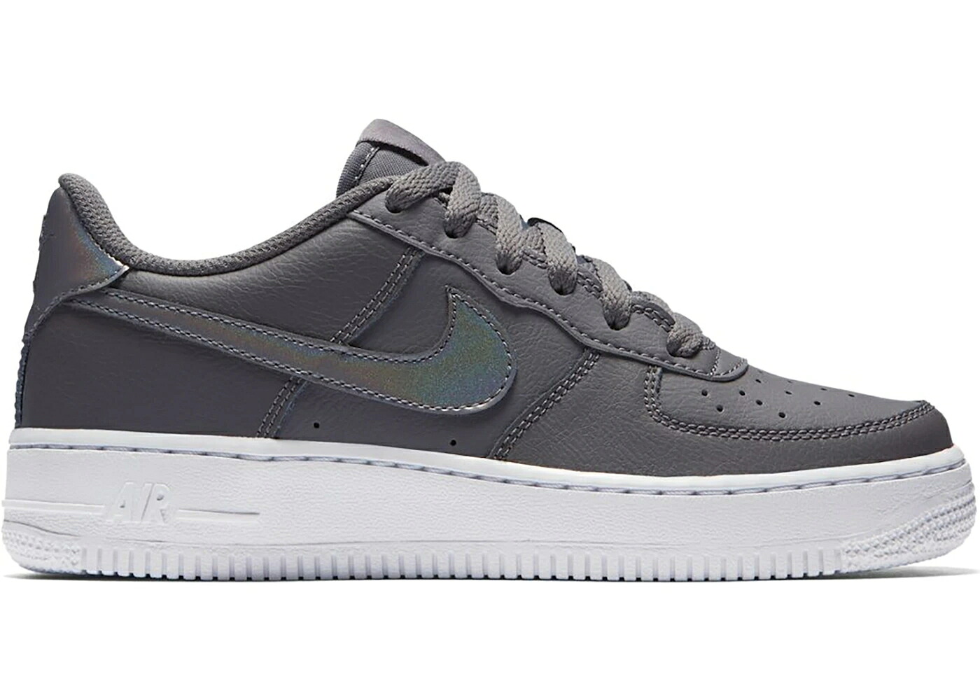 ナイキ 白いこと 白いこと 空軍 お坊っちゃん キッズ NIKE AIR FORCE 1 LOW GUNSMOKE (GS) / GUNSMOKE WHITE もの言う花 マタニティ スニーカー