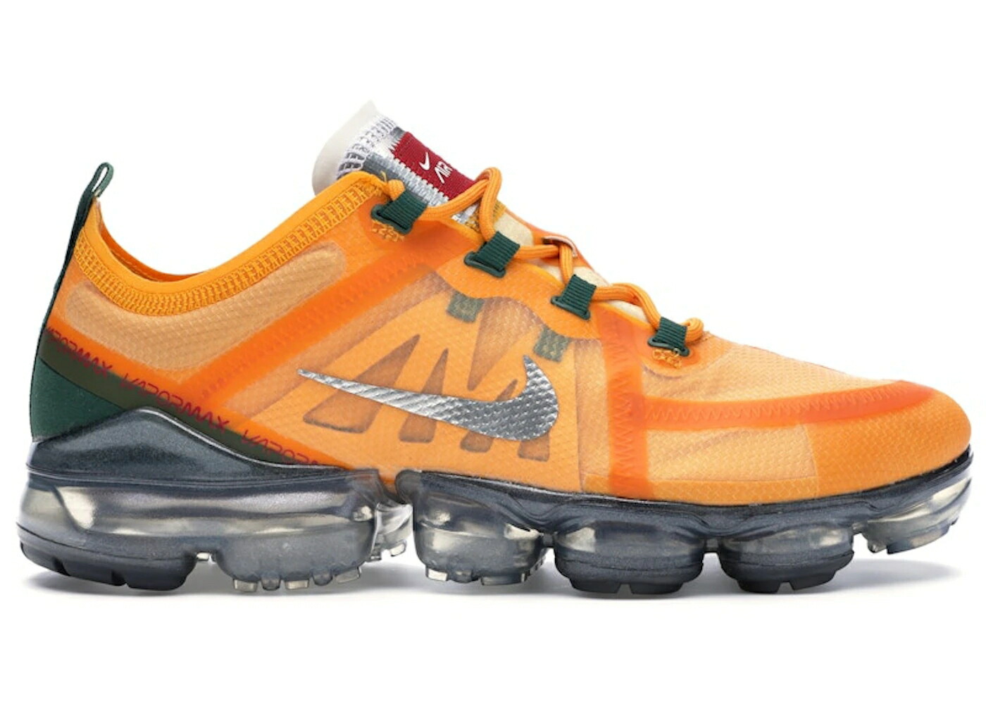 ナイキ ゴールド 橙 オレンジ色 エアヴェイパーマックス スニーカー メンズ NIKE AIR VAPORMAX 2019 CANYON GOLD / CANYON GOLD TERRA ORANGE FIR
