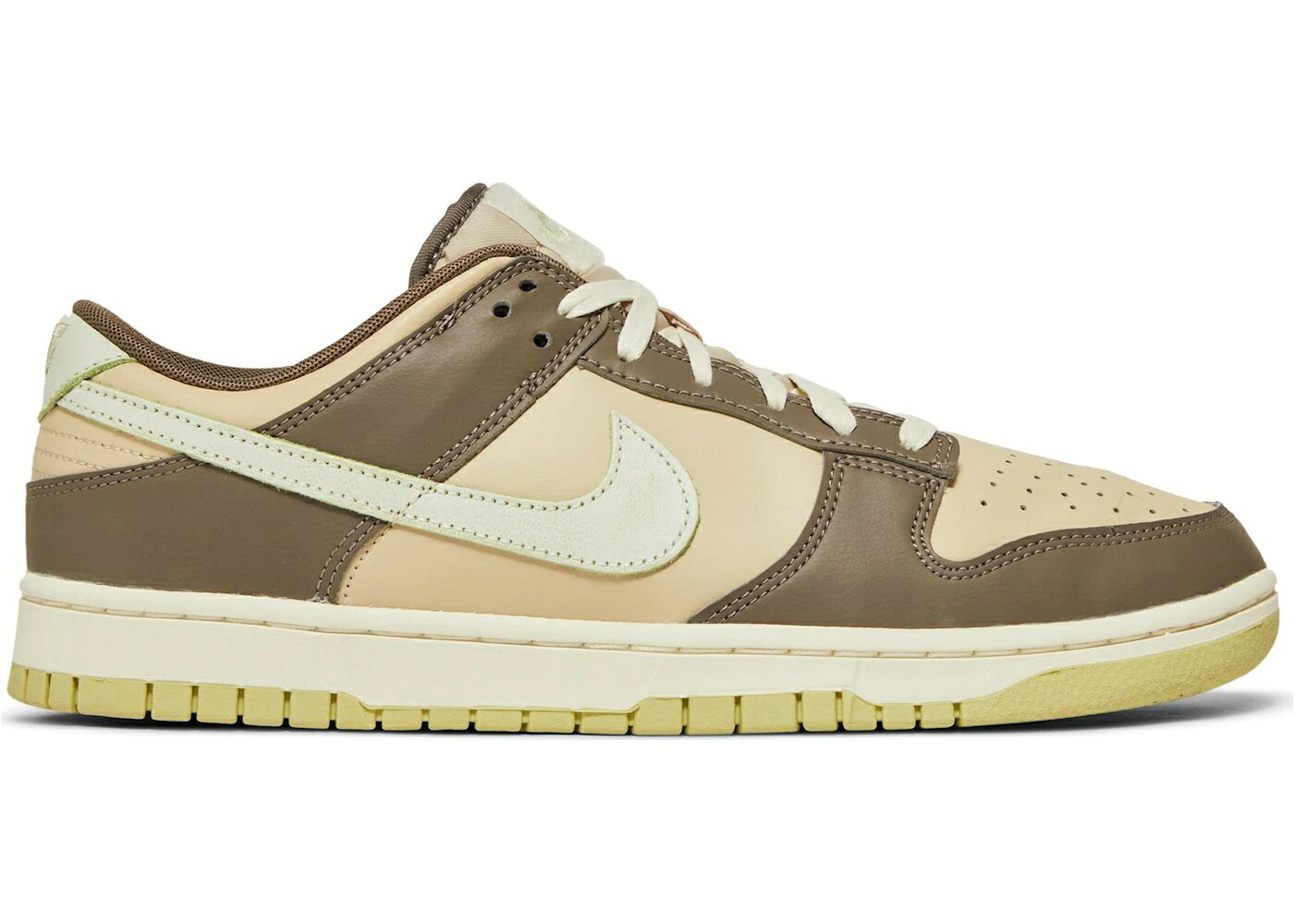 ナイキ ダンク オリーブ 灰色 グレー スニーカー メンズ NIKE AIR DUNK VELCRO TONGUE MILK TEA / RATTAN SAIL OLIVE GREY|スニケス