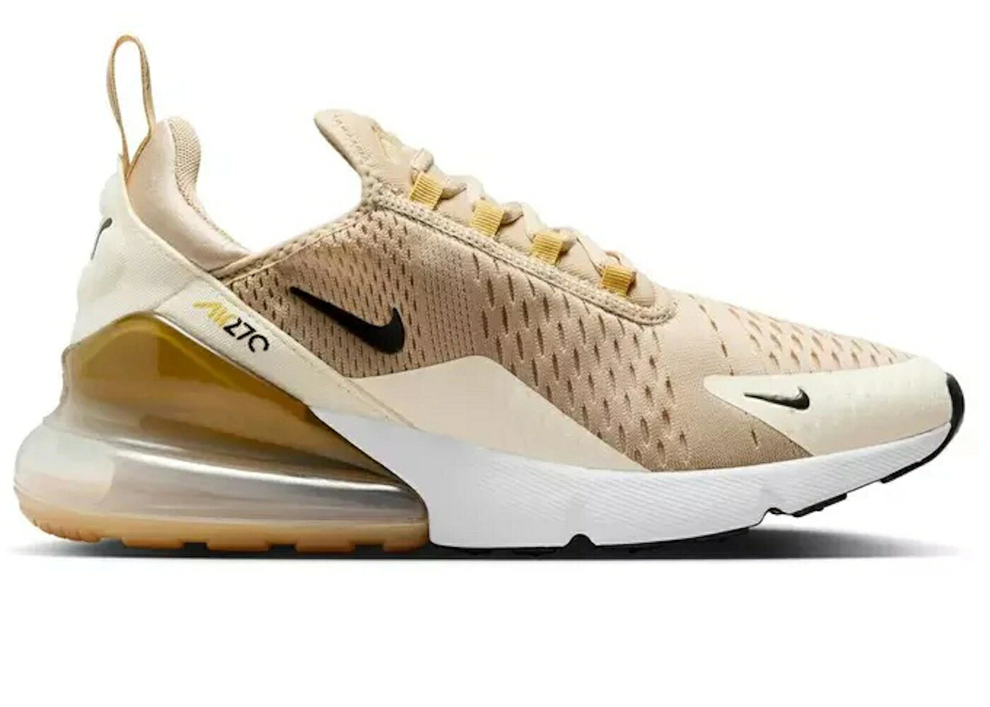 ナイキ マックス ゴールド チーム エアマックス WOMEN'S スニーカー レディース NIKE AIR MAX 270 METALLIC GOLD (WOMEN'S) / TEAM GOLD SATURN GOLD METALLIC