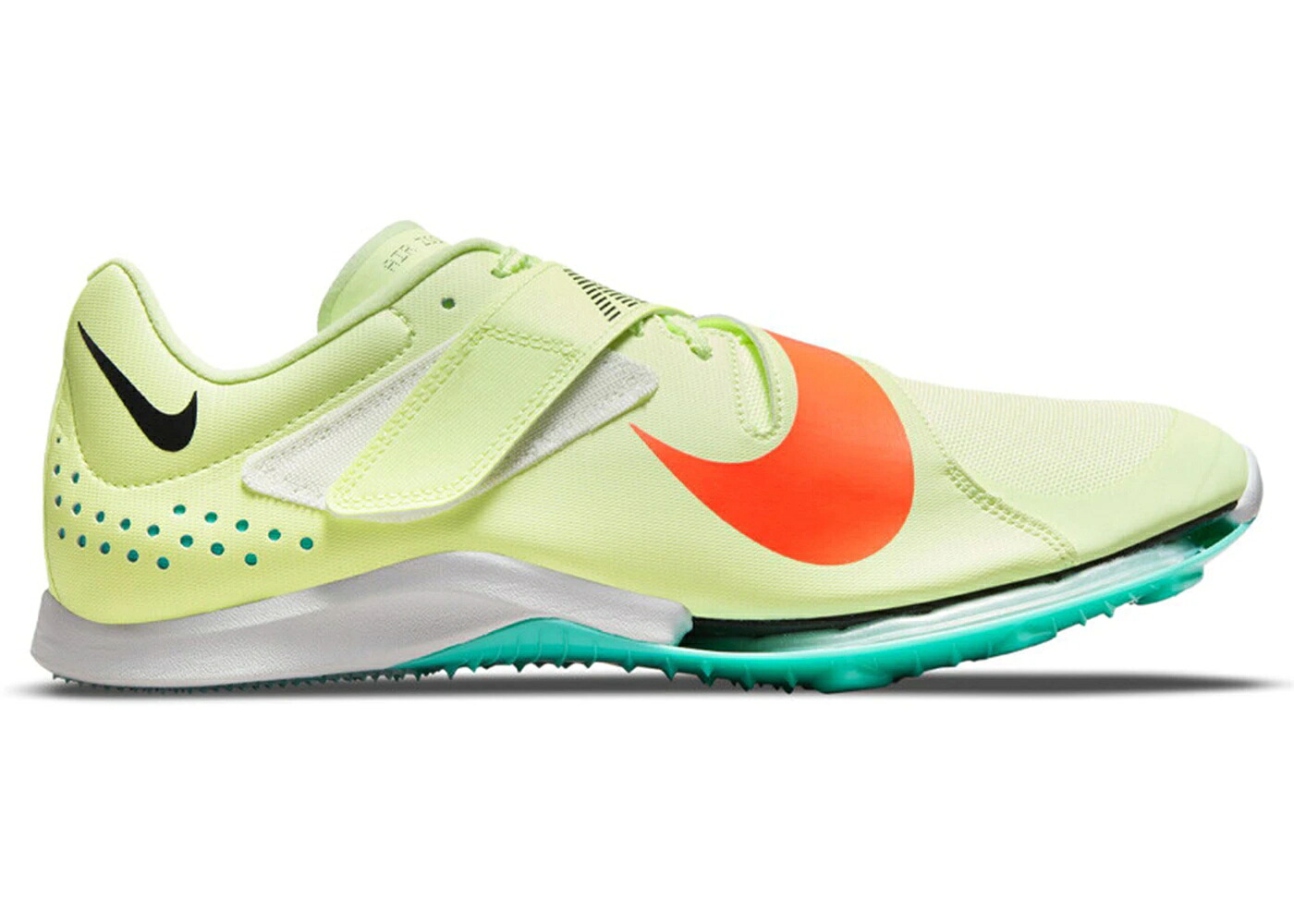 ナイキ 望遠レンズ エリート 橙 オレンジ色 活動的 スニーカー メンズ NIKE AIR ZOOM LONG JUMP ELITE BARELY VOLT HYPER ORANGE / BARELY VOLT DYNAMIC TURQUOISE
