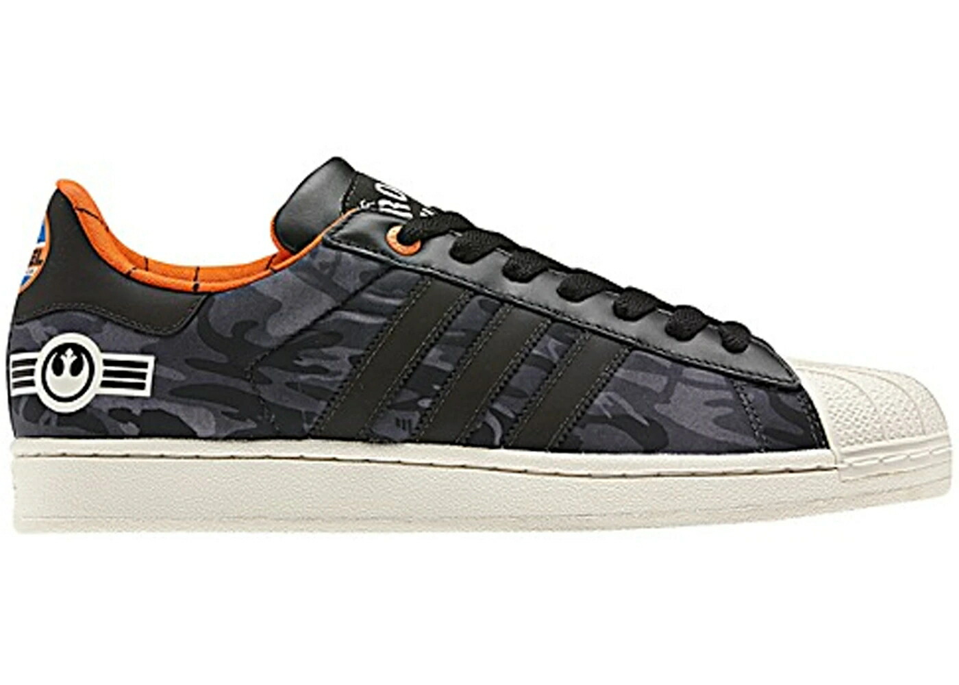 アディダス スーパースター レベル 白色 ホワイト スターウォーズ スニーカー メンズ ADIDAS SUPERSTAR 2 STAR WARS REBEL ALLIANCE / WHITE WHITE WHITE