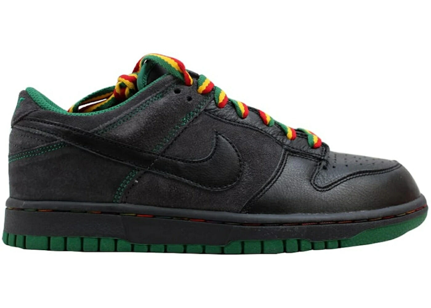 ナイキ ダンク 黒色 ブラック ダンクロー スニーカー メンズ NIKE DUNK LOW CL RASTA JAMAICA / BLACK BLACK ANTHRACITE PINE