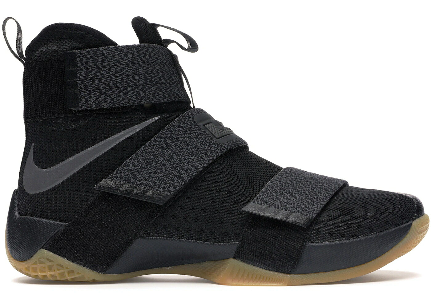 ナイキ レブロン 望遠レンズ ソルジャー 黒いこと 黒いこと 薄墨色 薄墨色 スニーカー メンズ NIKE LEBRON ZOOM SOLDIER 10 BLACK GUM / BLACK MULTI COLOR DARK GREY GUM