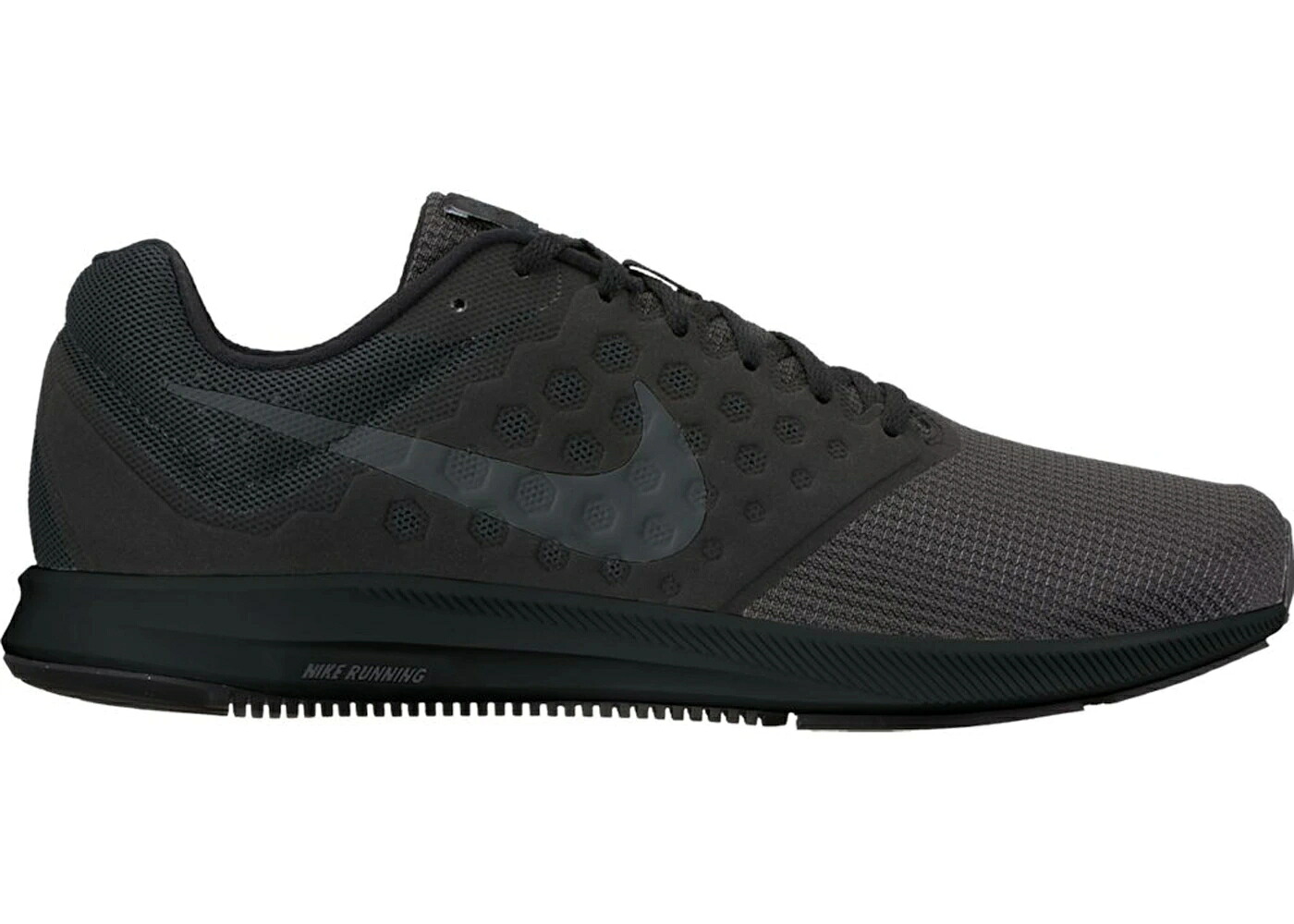 ナイキ 黒いこと 黒いこと スニーカー メンズ NIKE DOWNSHIFTER 7 BLACK ANTHRACITE / BLACK METALLIC HEMATITE