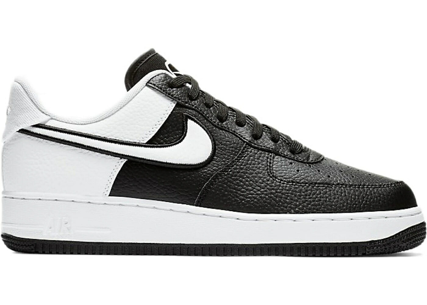 ナイキ 黒色 ブラック 白色 ホワイト エアフォース 07 スニーカー メンズ NIKE AIR FORCE 1 LOW LV8 BLACK WHITE / BLACK WHITE
