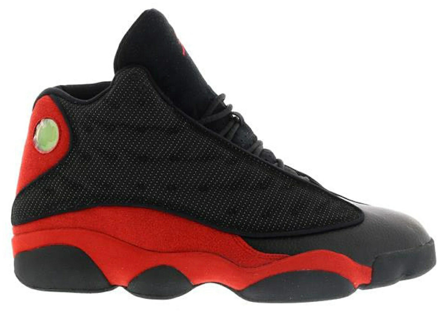 ナイキ ジョーダン サー青少年 黒いこと 黒いこと 赤 赤いこと 白いこと 白いこと スニーカー メンズ JORDAN 13 RETRO BRED (2004) / BLACK VARSITY RED WHITE