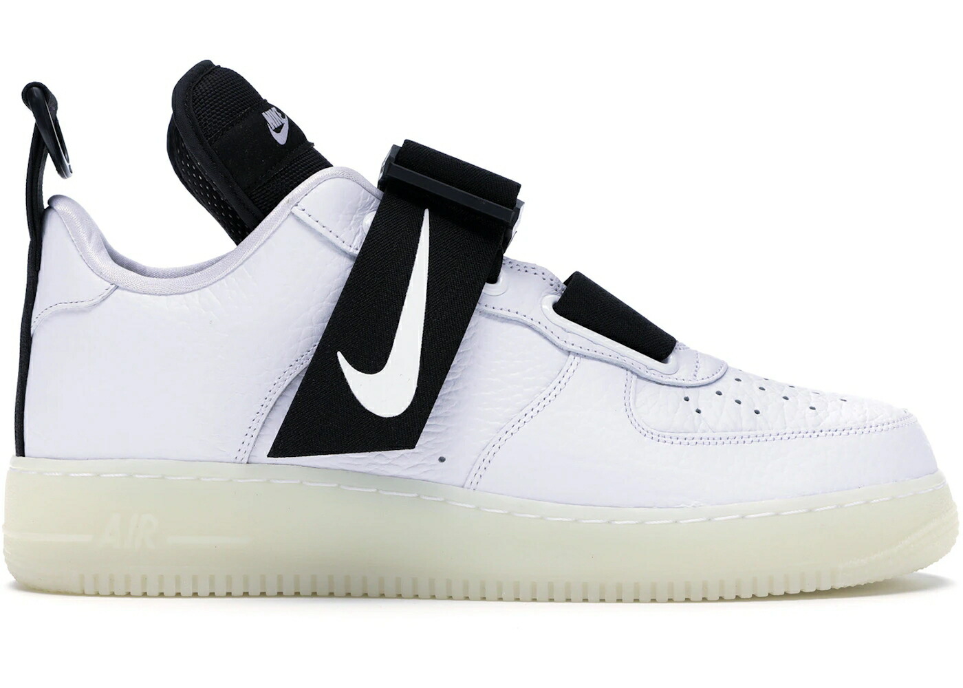 ナイキ 白色 ホワイト 黒色 ブラック エアフォース スニーカー メンズ NIKE AIR FORCE 1 UTILITY WHITE BLACK / WHITE BLACK