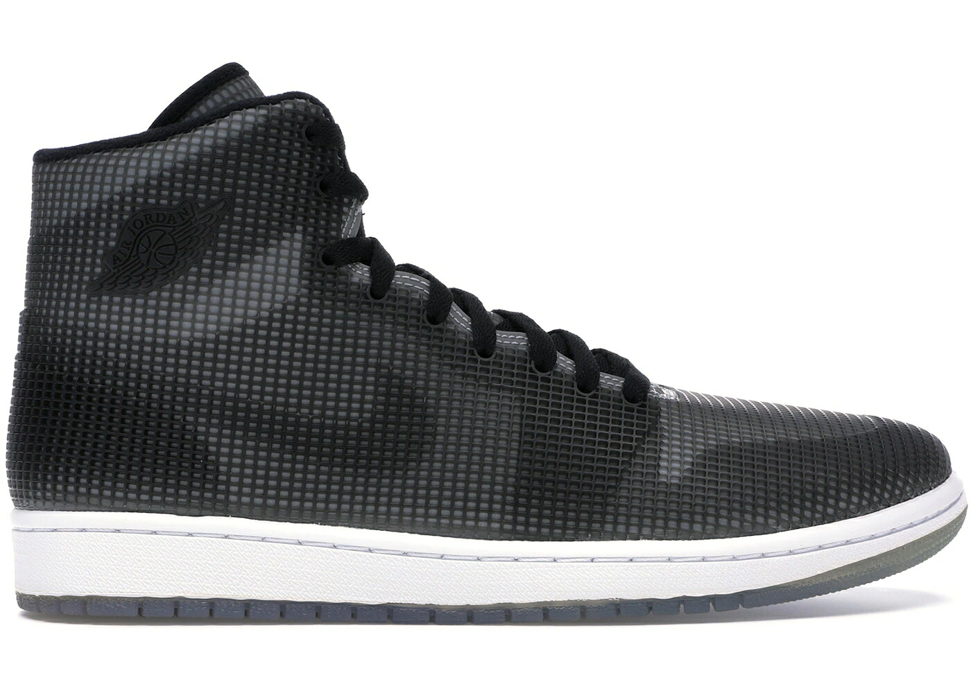 ナイキ ジョーダン 銀色 シルバー 黒色 ブラック 白色 ホワイト スニーカー メンズ JORDAN 1 RETRO 4LAB1 REFLECT SILVER / BLACK REFLECT SILVER WHITE