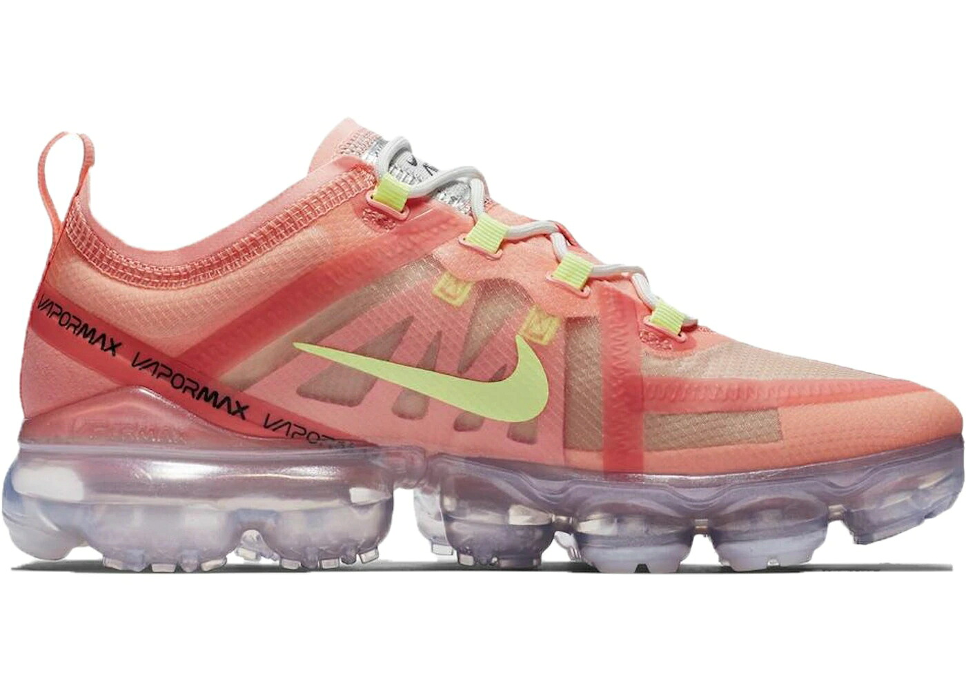 ナイキ サクラ色 皮膚軟化剤 エアヴェイパーマックス WOMEN\u0027S スニーカー レディース NIKE AIR VAPORMAX 2019 PINK TINT BARELY VOLT (WOMEN\u0027S) / PINK TINT LIGHT CREAM SUMMIT