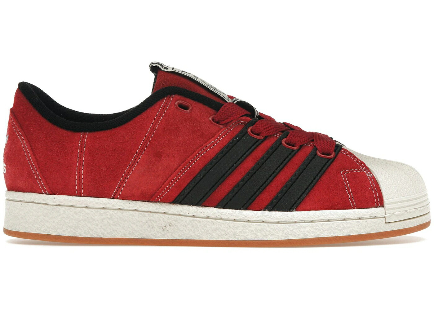 アディダス パワー 赤 レッド コア 黒色 ブラック 白色 ホワイト スニーカー メンズ ADIDAS SUPERMODIFIED YNUK POWER RED / POWER RED CORE BLACK OFF WHITE