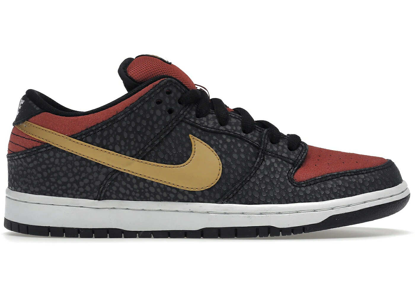 ナイキ エスビー ダンク ウォーク 黒いこと 黒いこと ゴールド ダンクロー スニーカー メンズ NIKE SB DUNK LOW WALK OF FAME / BLACK METALLIC GOLD LGHT RDWD